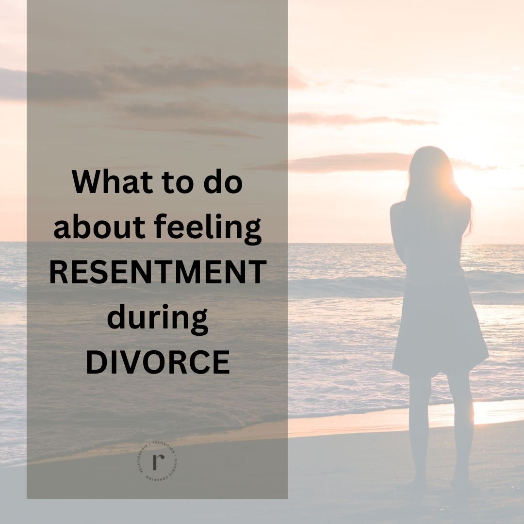 RESENTMENT is a powerful feeling and very common for my clients.

What to do about feeling resentment during, even after divorce?

How to work through resenting your ex-partner, especially when you have children together and you have to co-parent aft