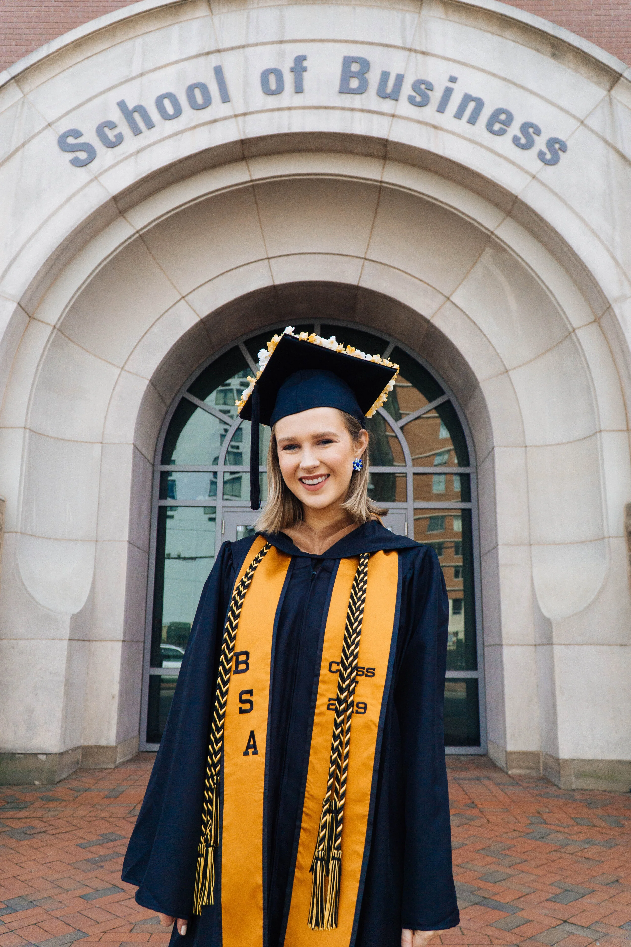 Business Graduation Photo