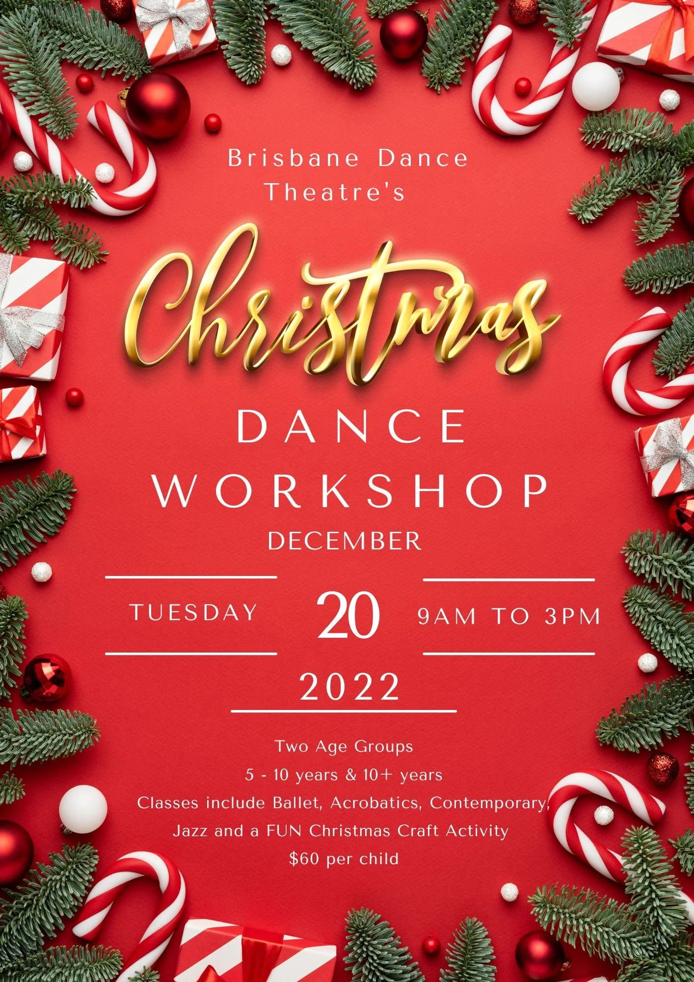 BDT's Christmas Dance Workshop