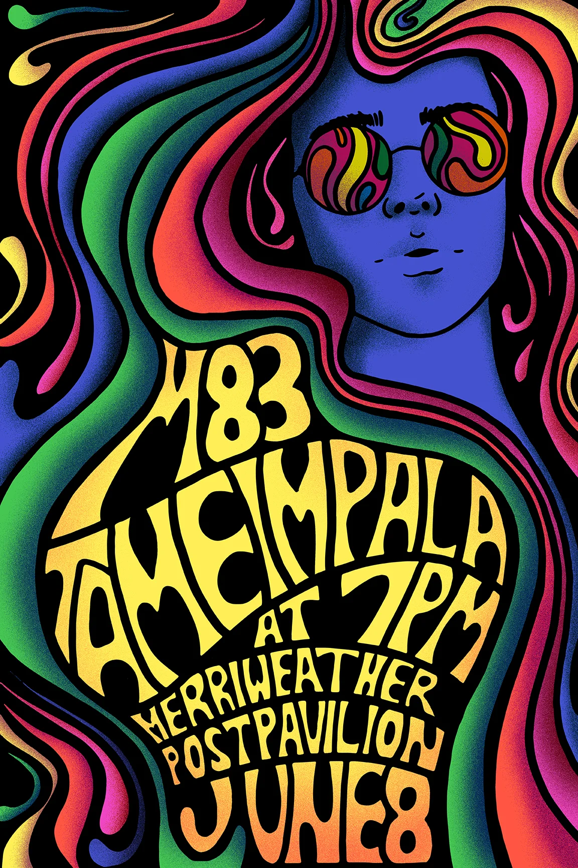 Tame Impala Proposed Concert Poster
