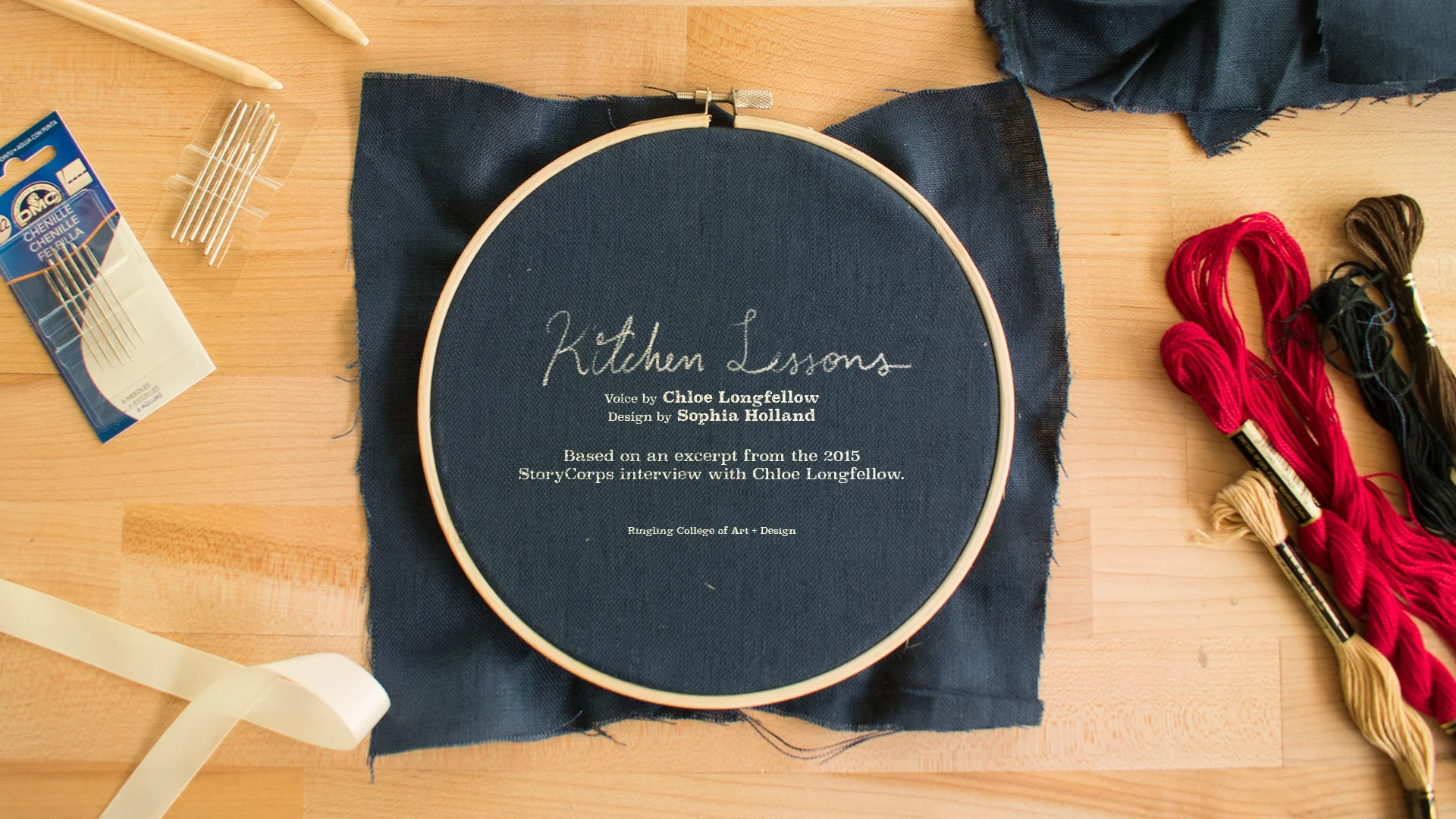 Kitchen Lessons proposed video styleframe