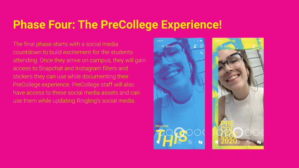 Ringling College of Art and Design Precollege Social Media