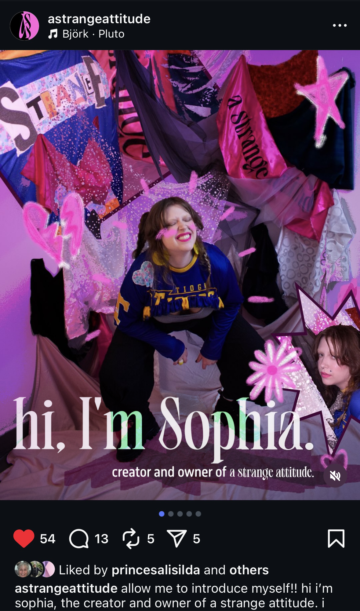  Sophia Holland - model, set designer, stylist, graphic designer, copywriter 