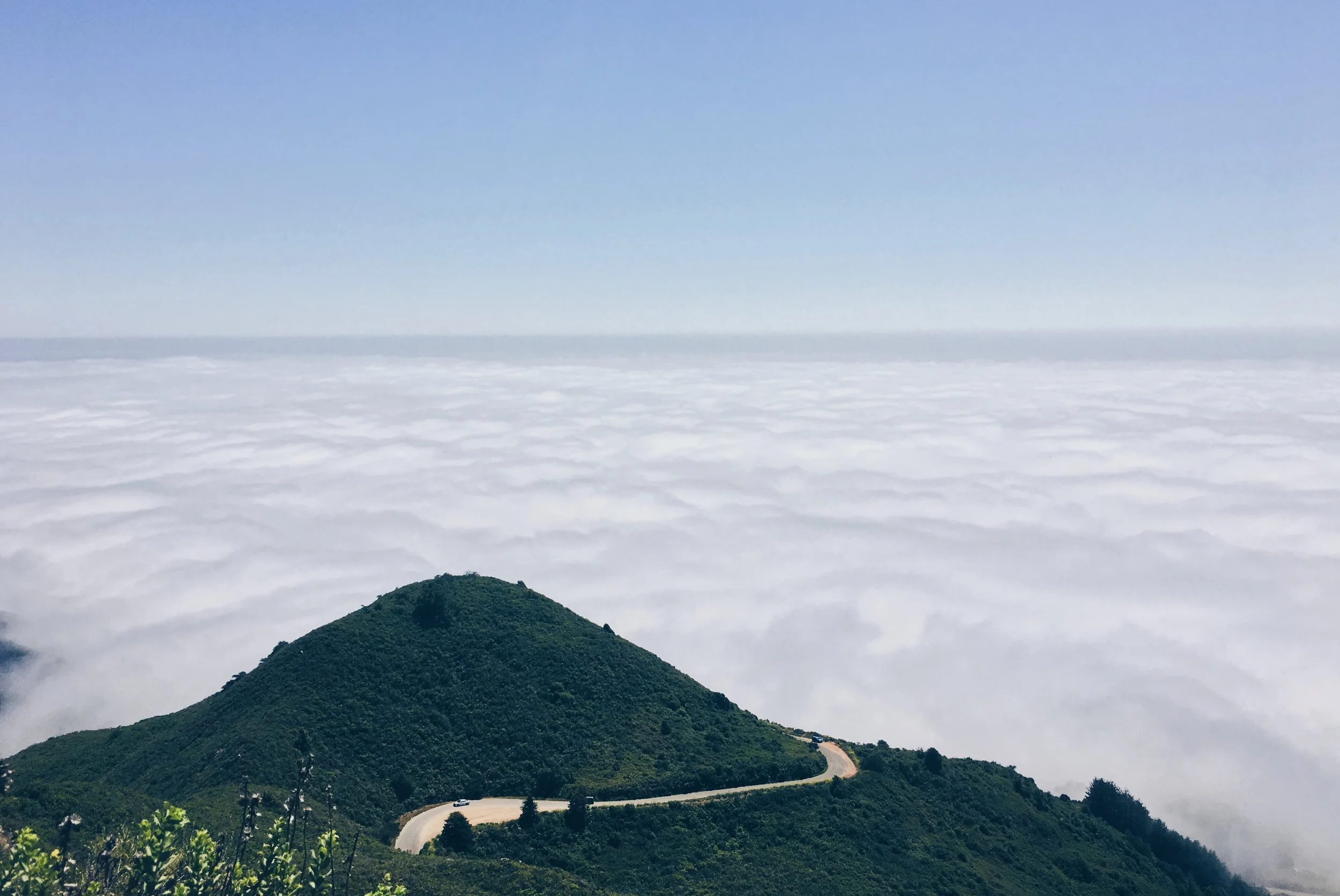 Clouds in Big Sur