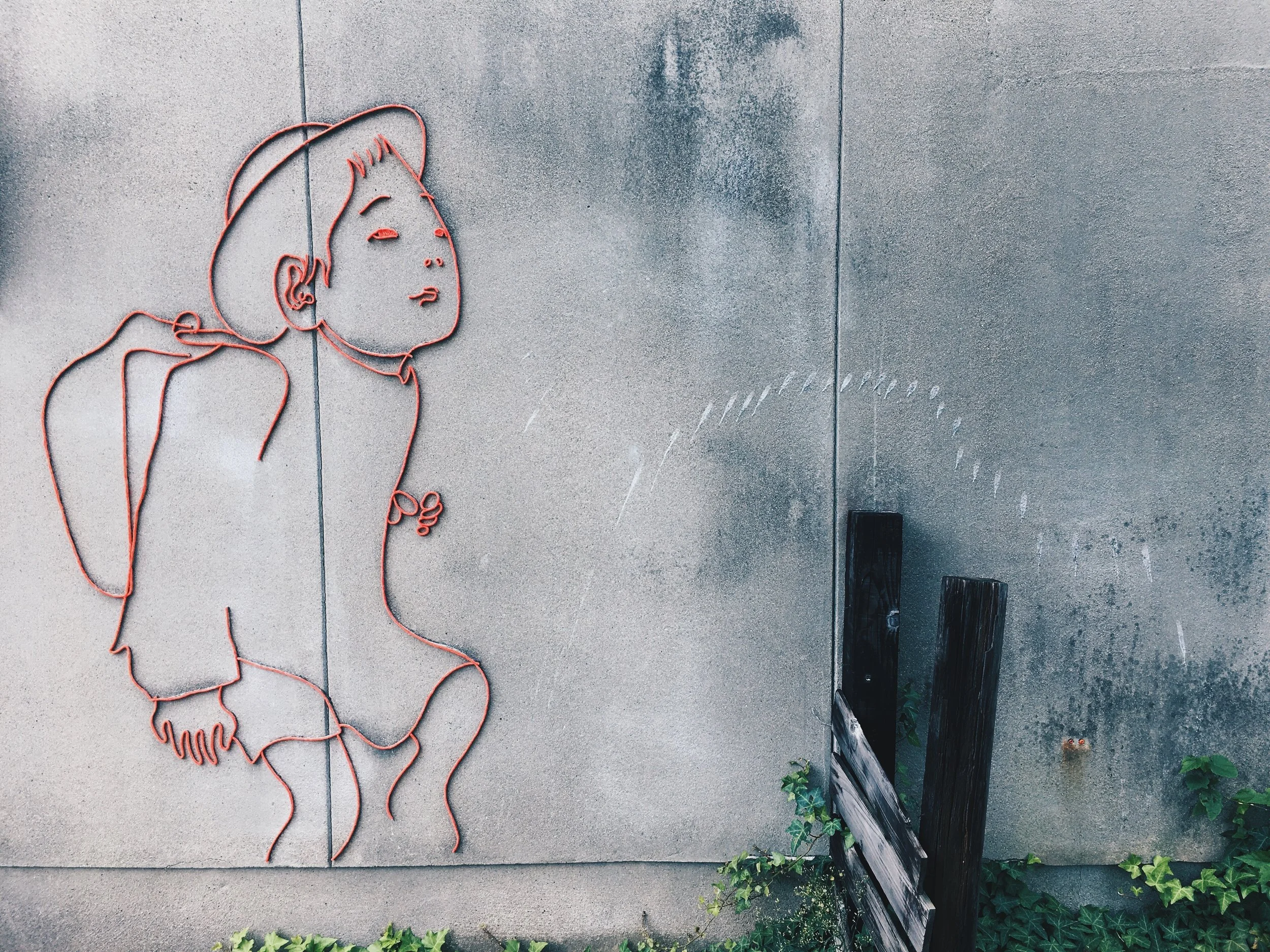 On the way to school