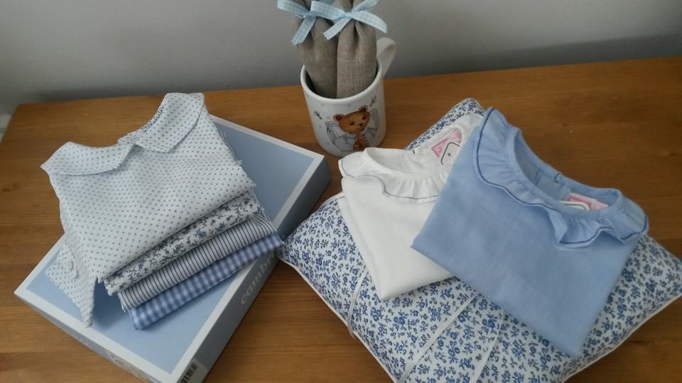 Delicate handmade baby blouses