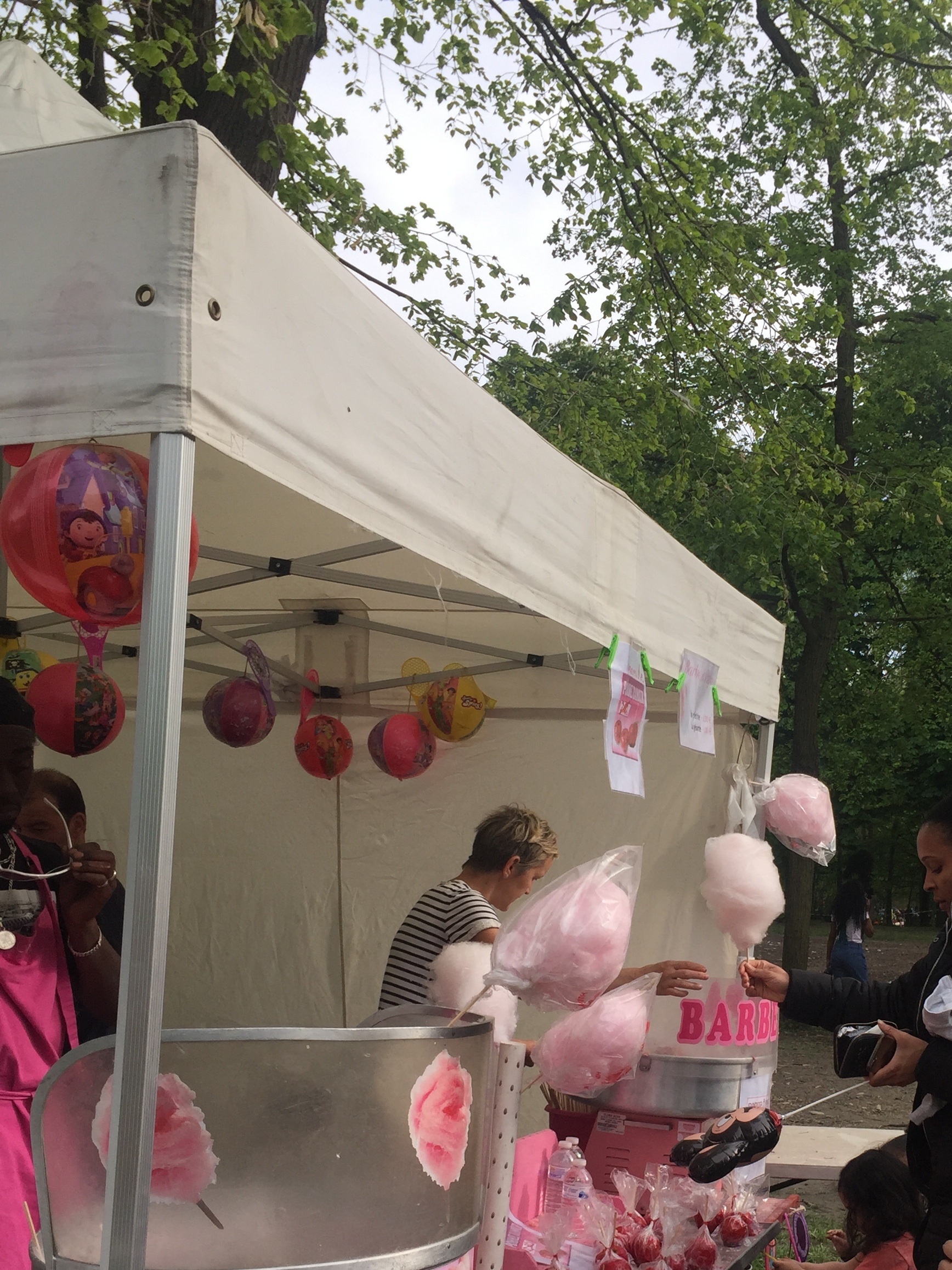 Candy floss - delicious treat