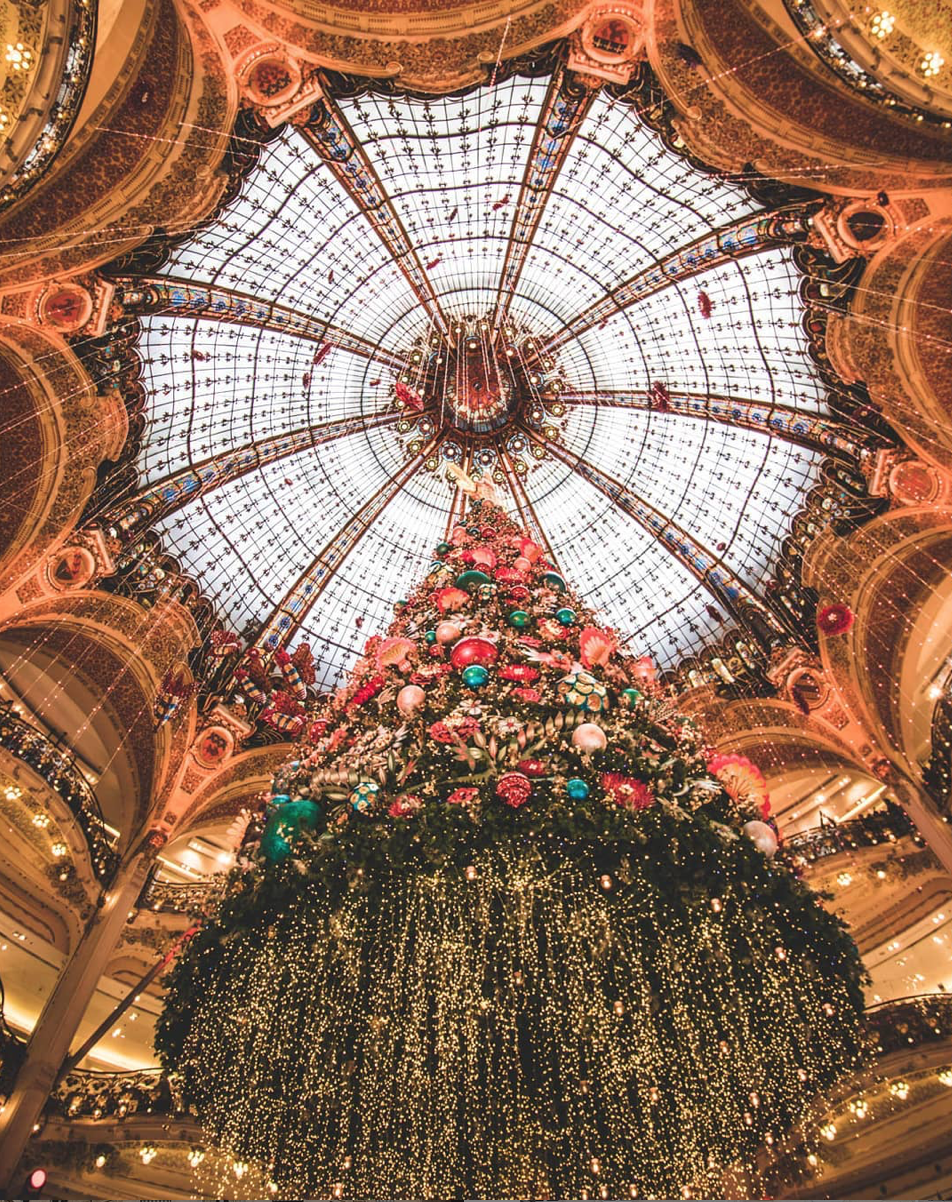 Galeries Lafayette Christmas tree