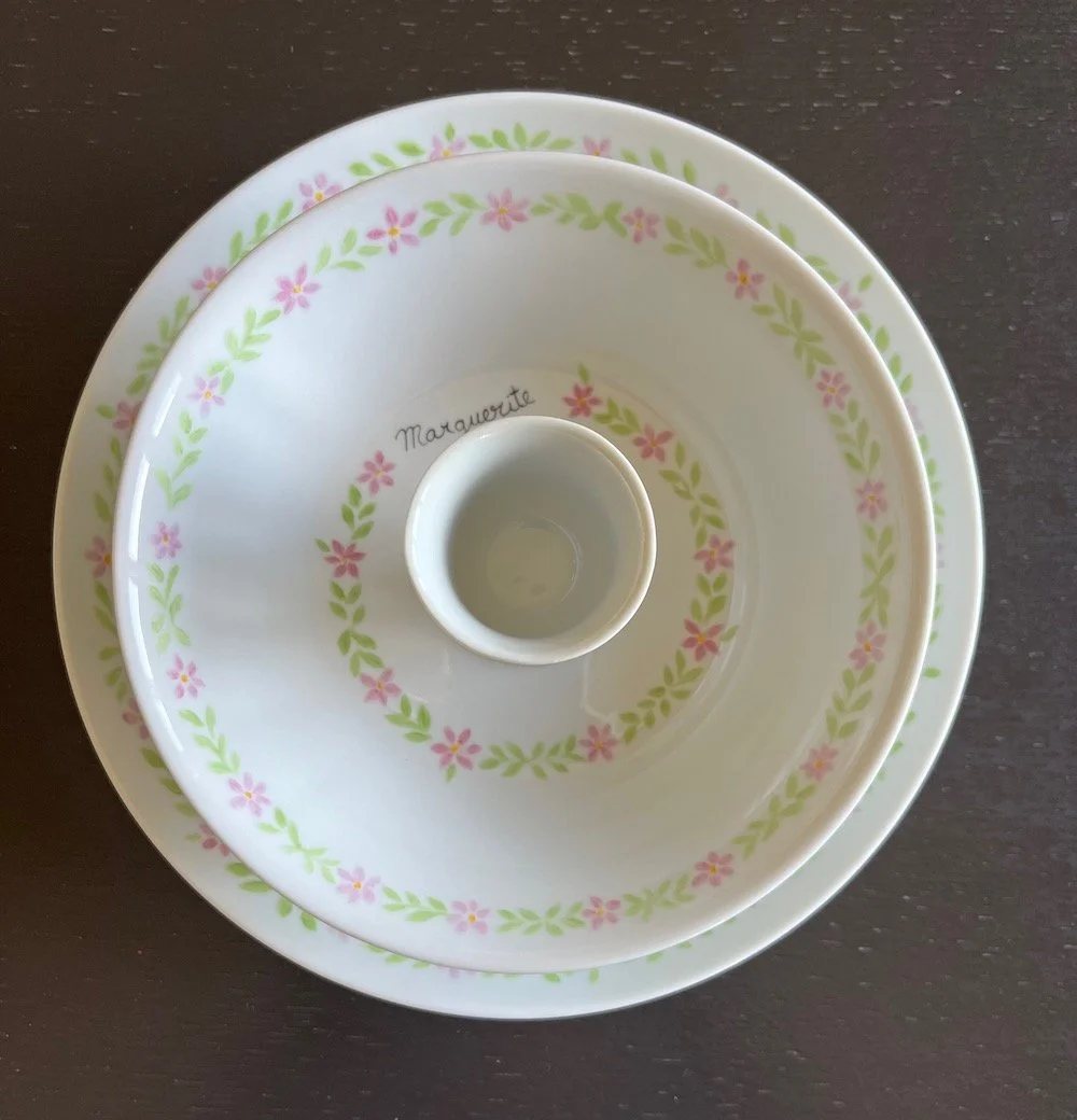 Christening baptism porcelain custom made gift paris