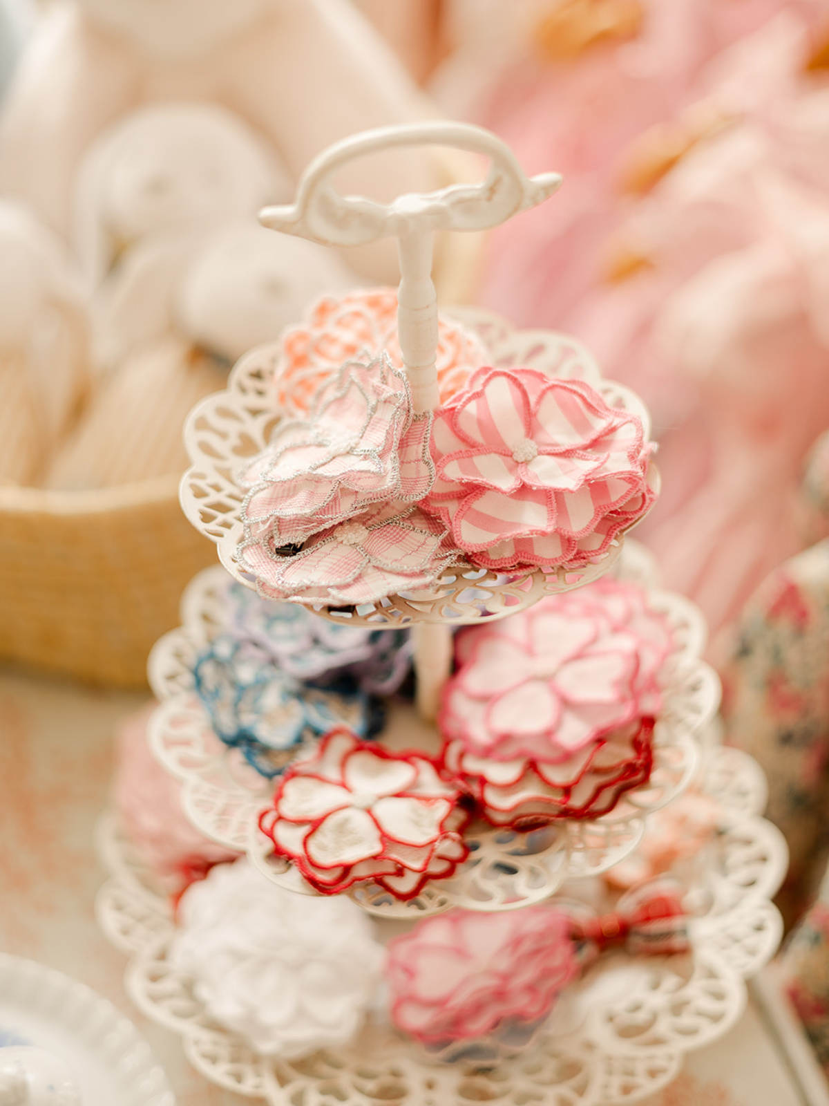  Paris children’s boutique handmade hair clips; hair accessories for girls 