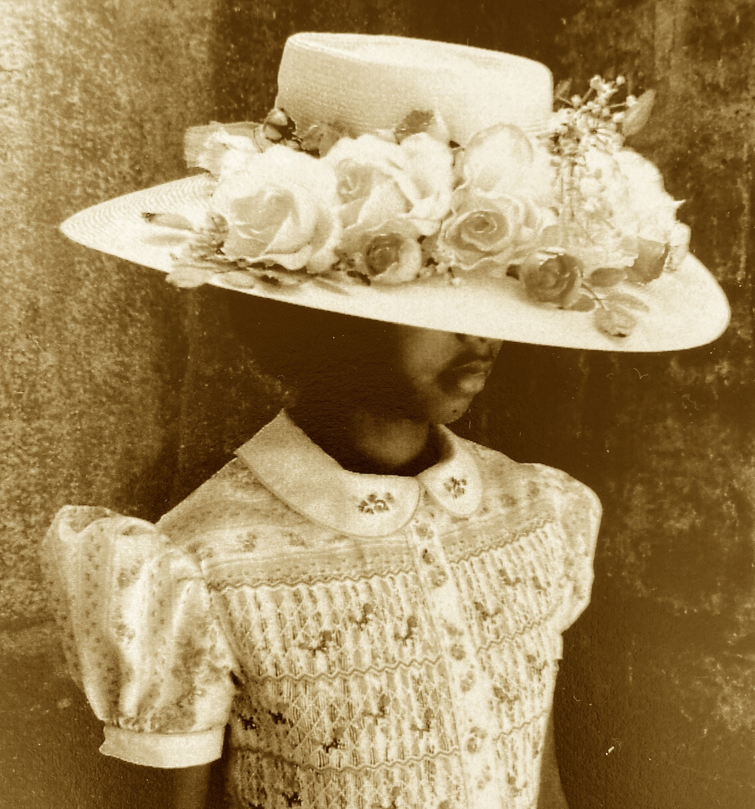  vintage heirloom french style smocked dress 
