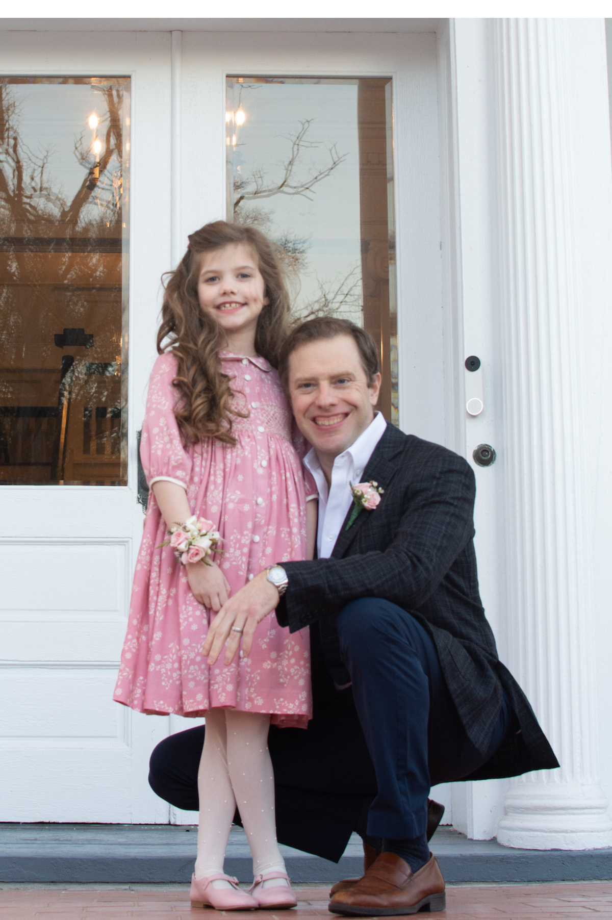 daddy daughter dance parisian pink dress