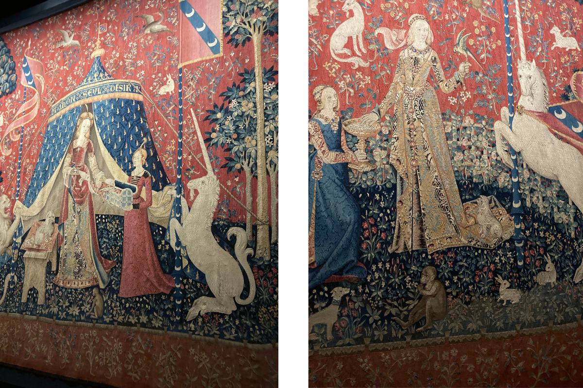 Discover The Lady and the Unicorn tapestry at the Musée de Cluny.