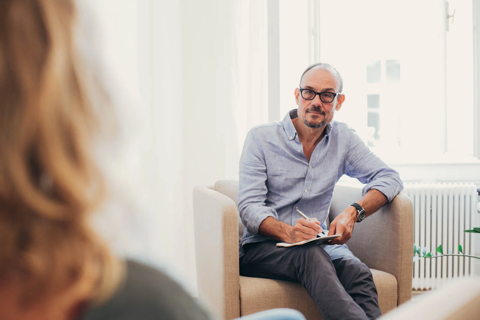 Psychotherapeut in Ausbildung unter Supervision