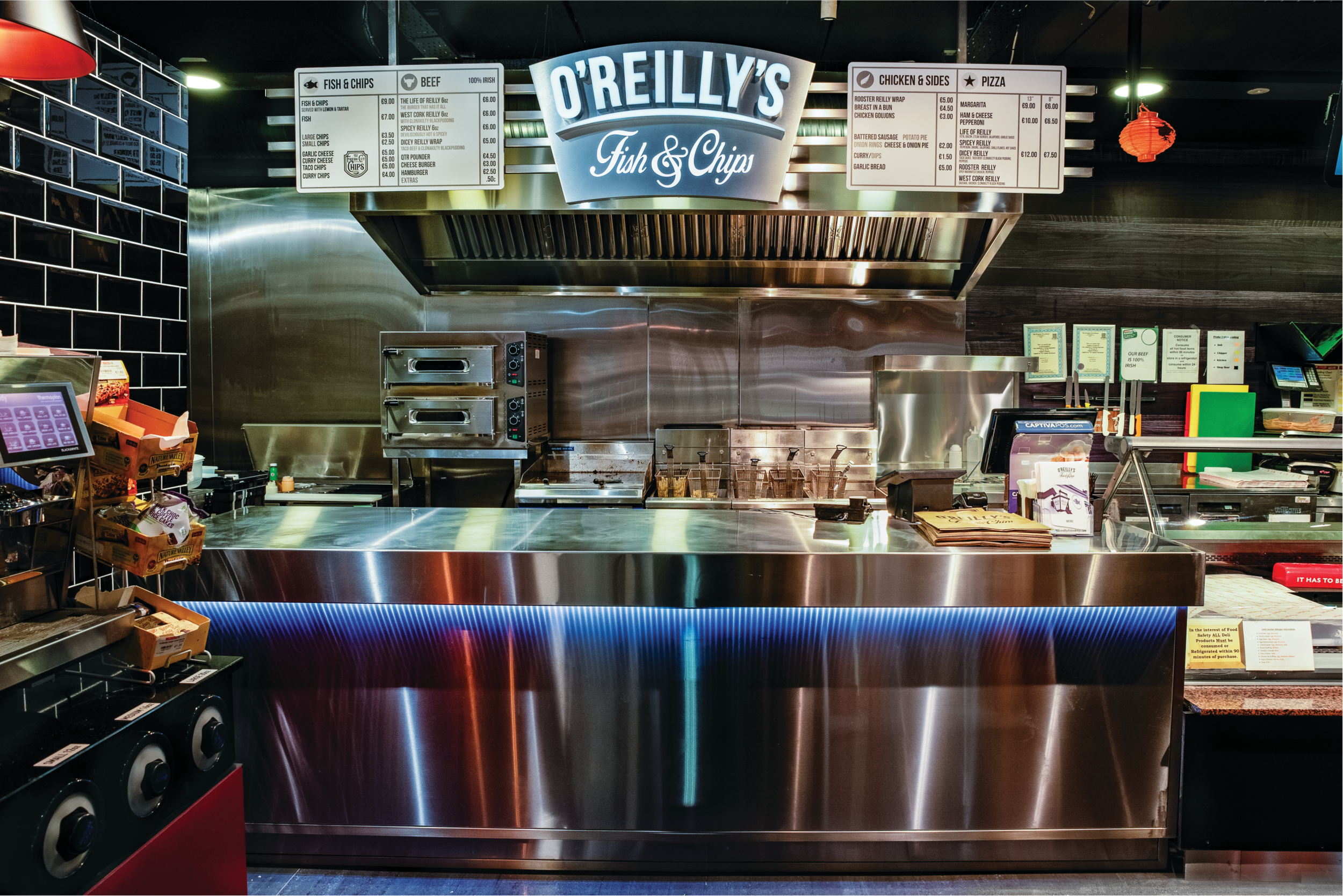 Find Us O Reillys Fish Chips