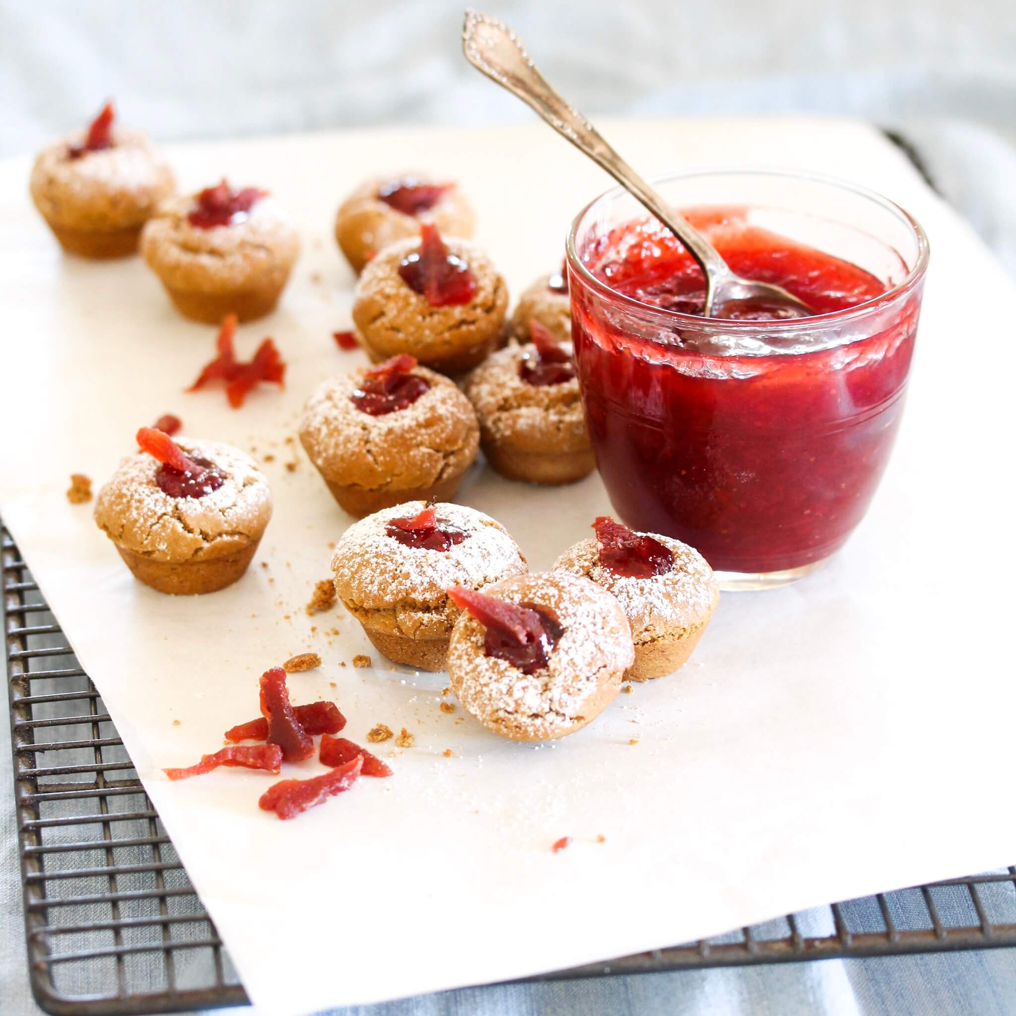 Food By Annabel - Content Creation Quince Strawberry Jam Ginger Drops 