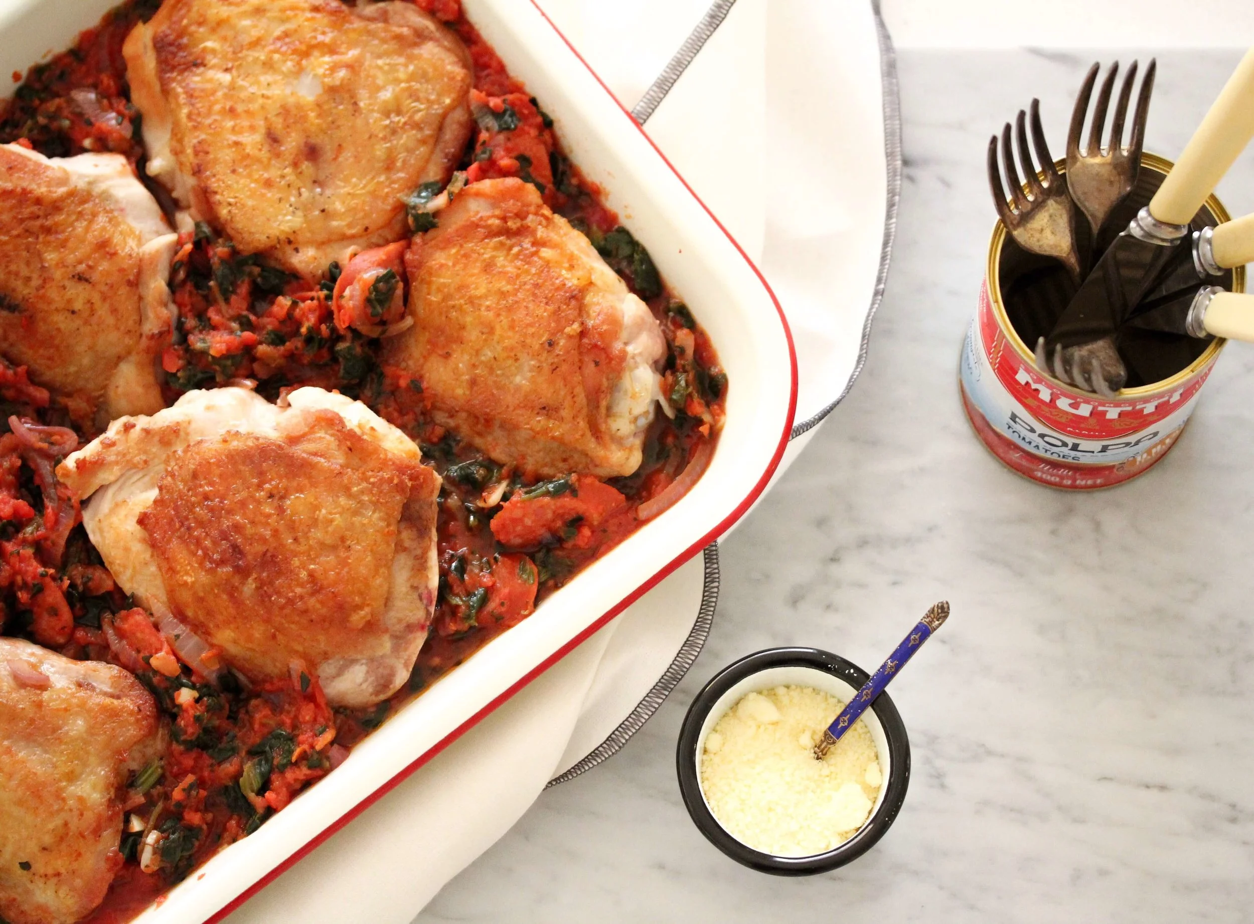 Food By Annabel Food Styling Chicken and Chorizo Bake
