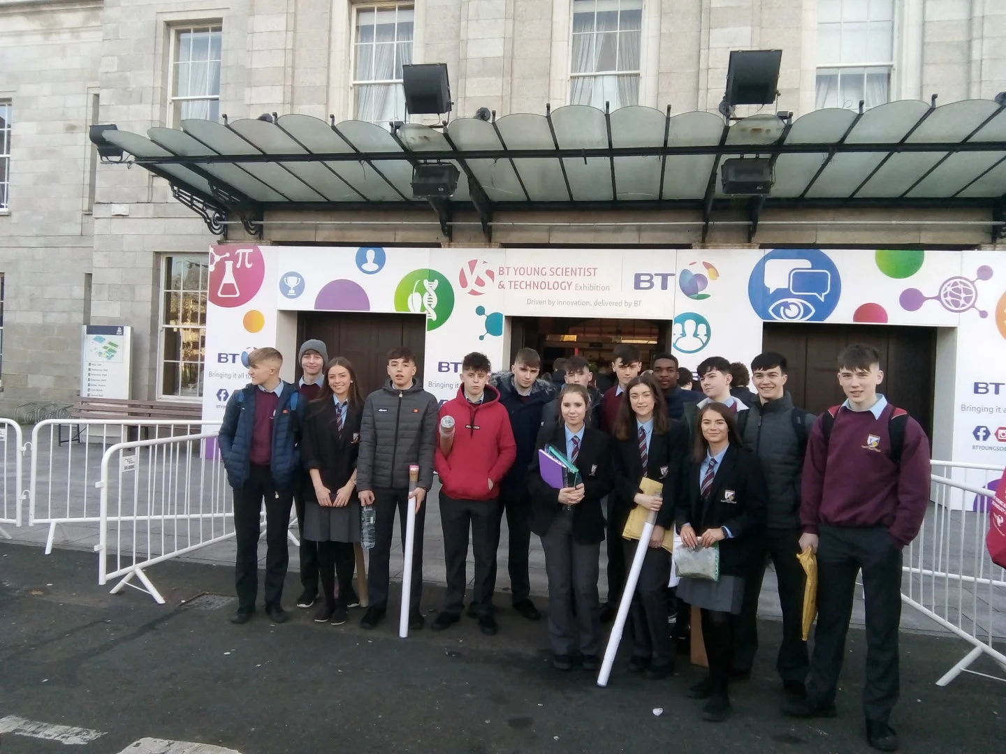 Young Scientists arrive in RDS