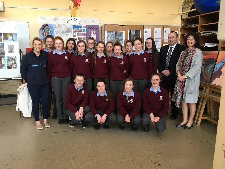 Briege Corkery meets with our Camogie Team