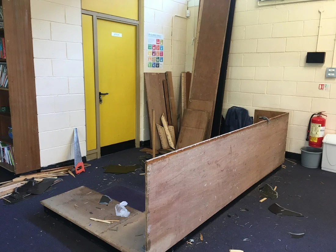 Library Redevelopment Begins!