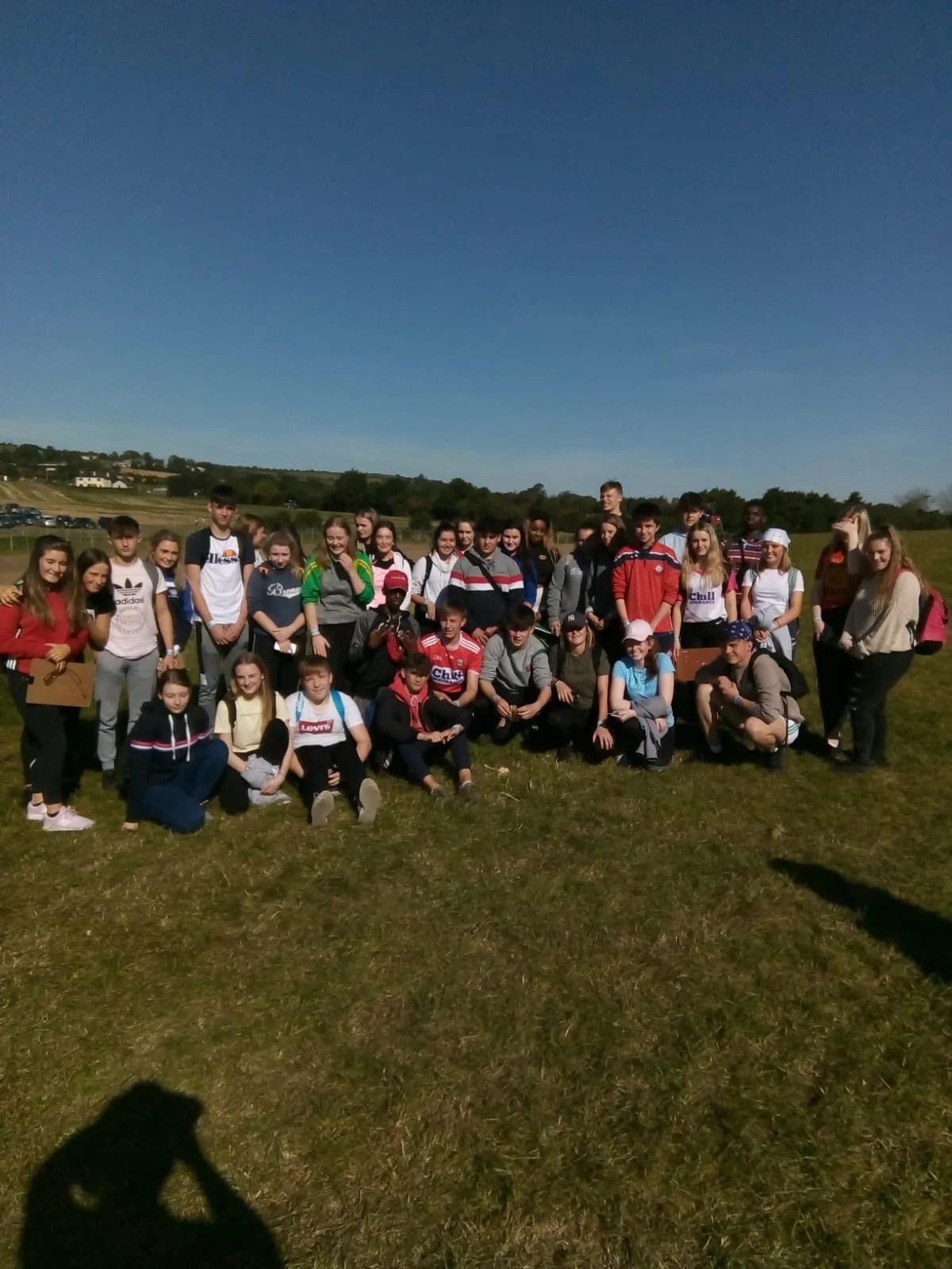 Ty and Ag Scientists go Ploughing