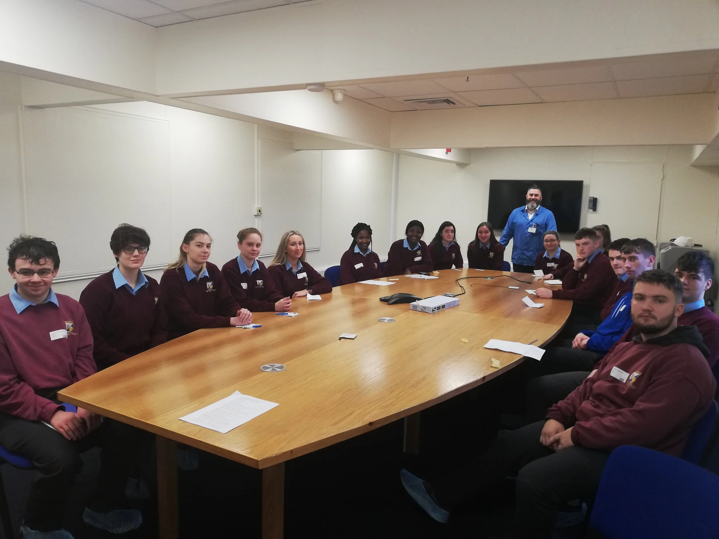 MCS visit Alps Alpine