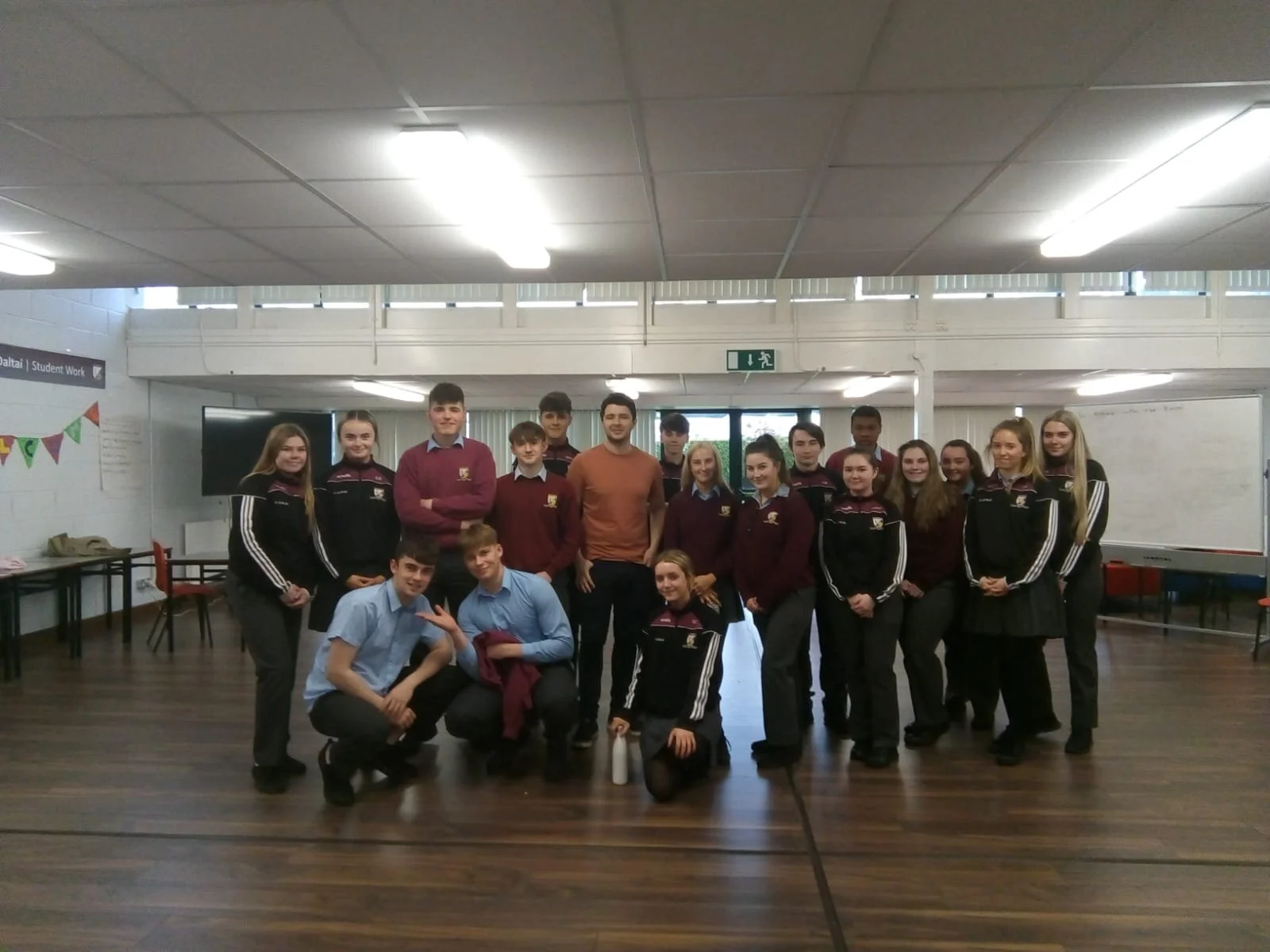 Bernard Casey visits to MCS