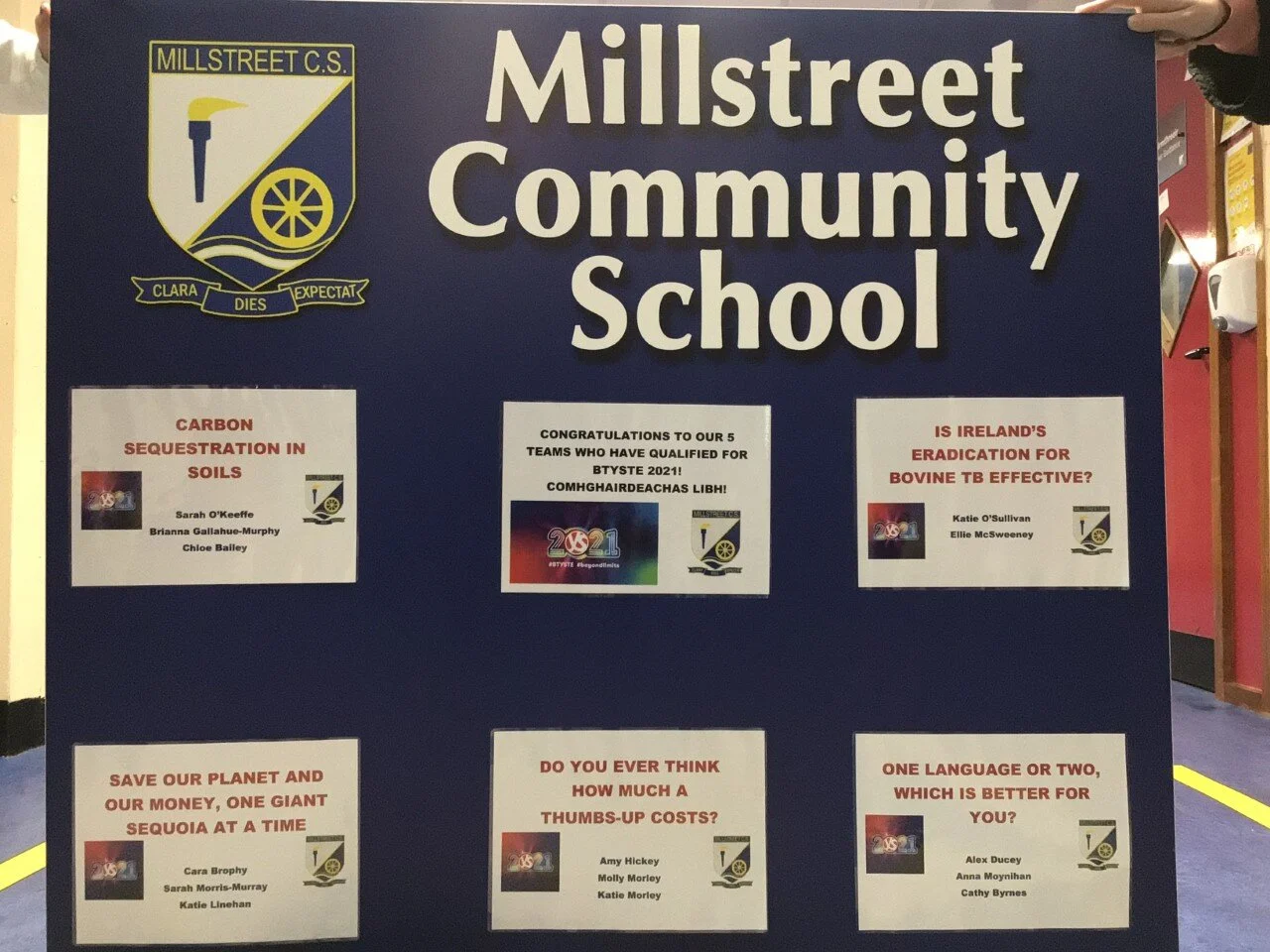 BT Young Scientists- 5 Qualifiers from MCS