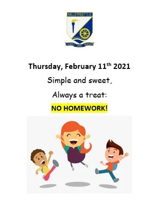 No Homework Today!