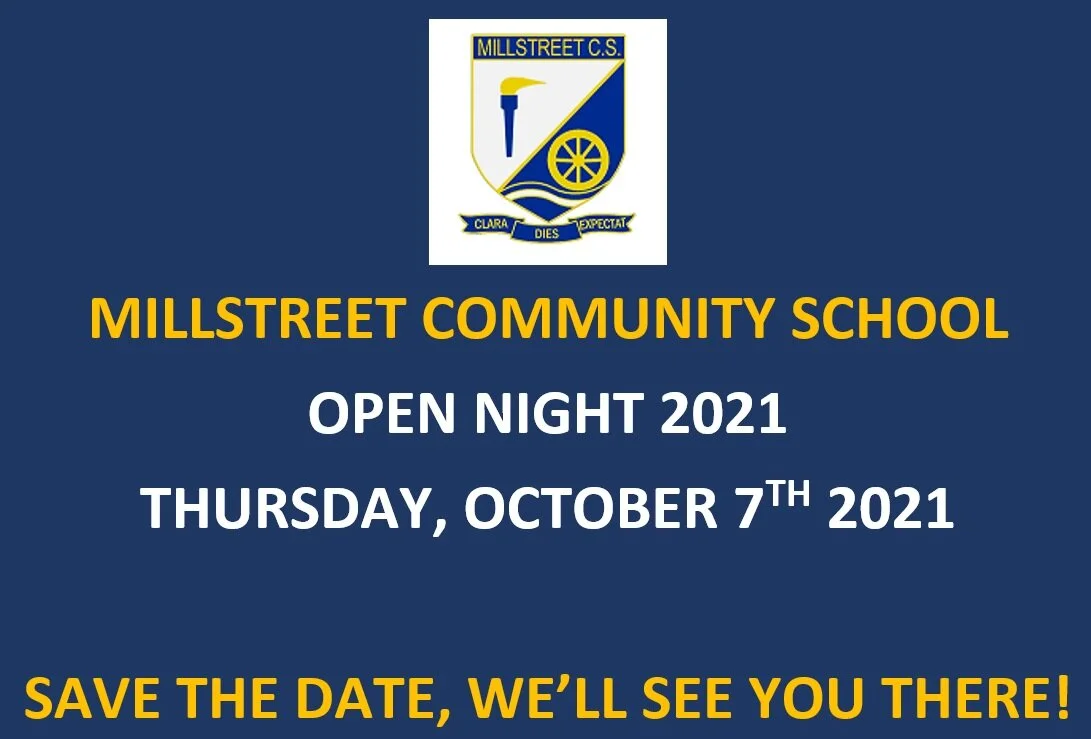 SAVE THE DATE! Open Night 2021