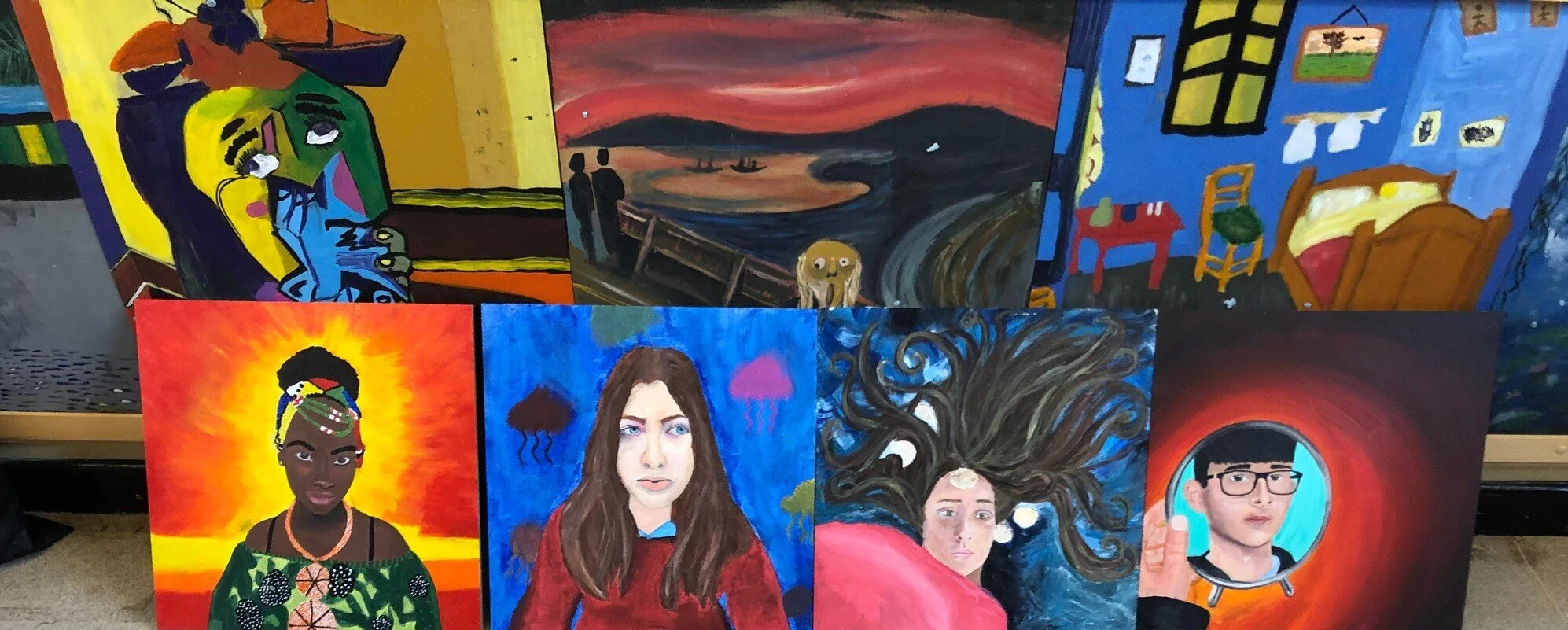 Self Portraits Revealed in Creative Engagement Event