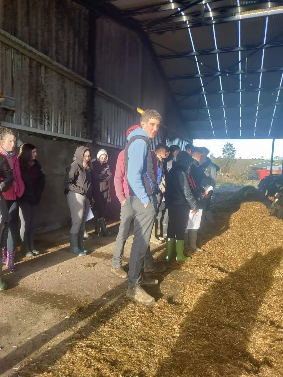 Ag Science Visit to Sheehans' Farm