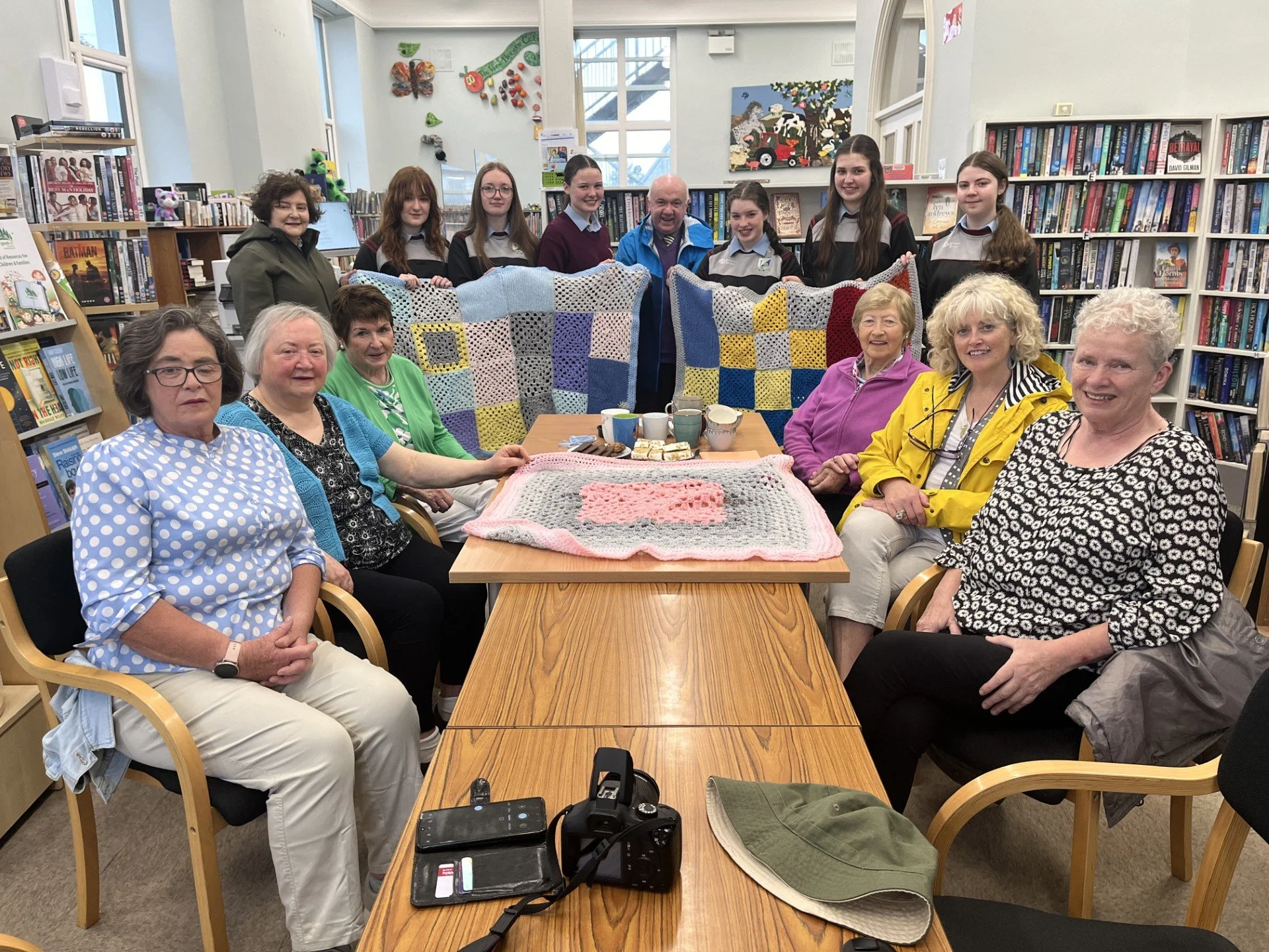 Knitting Tales in Millstreet Library
