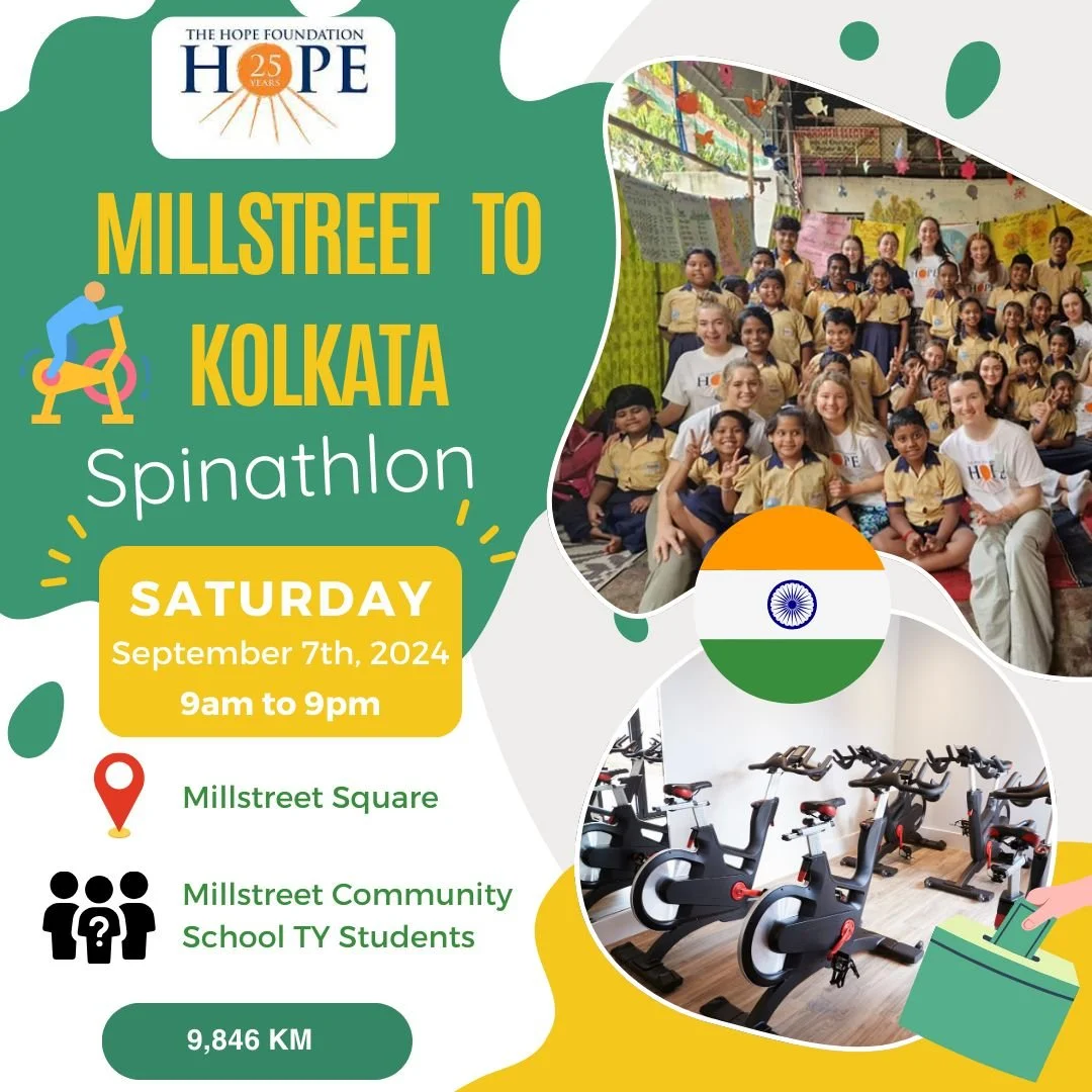 Millstreet to Kolkata Spinathlon