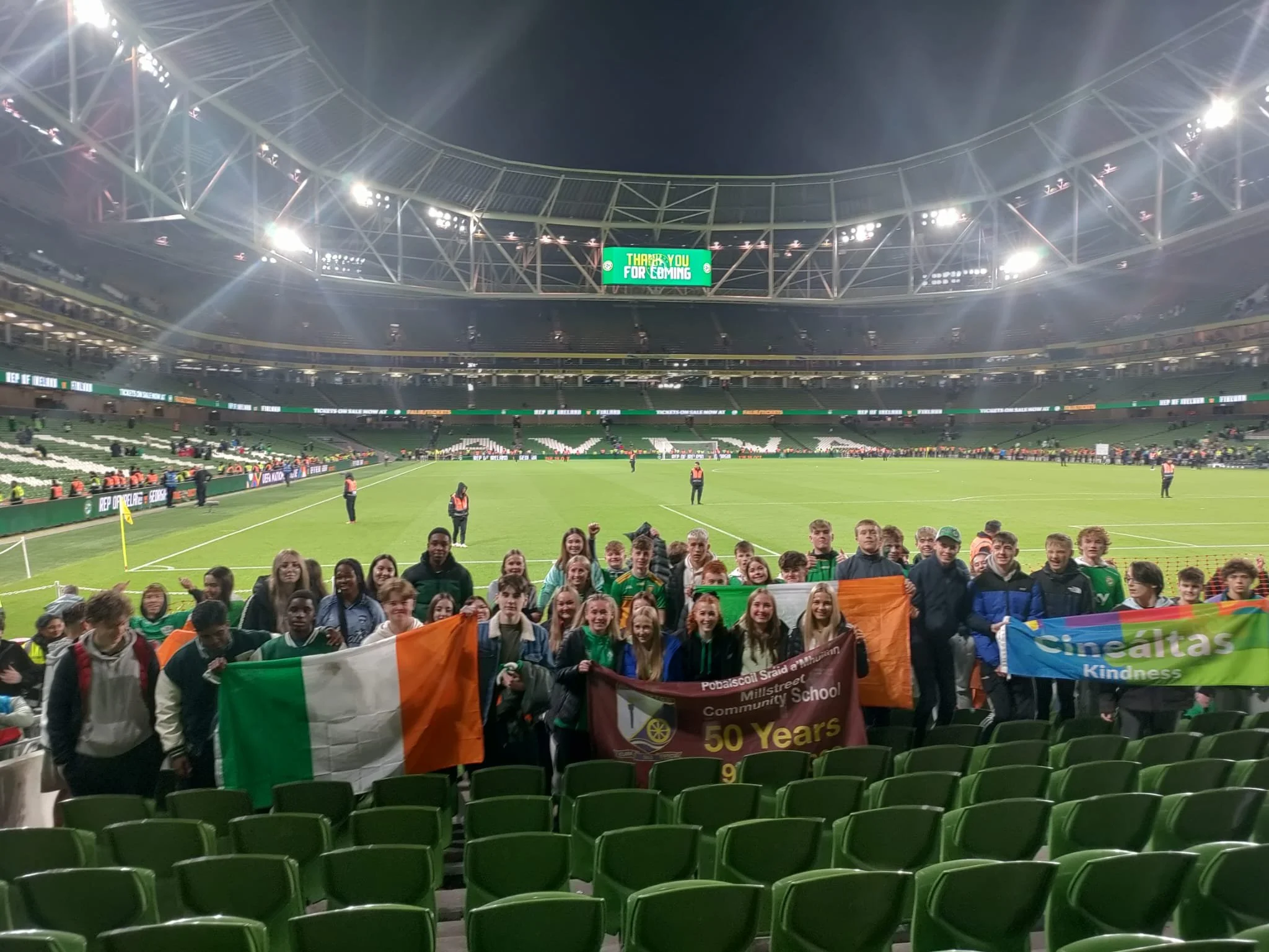 MCS Supports Ireland in the Aviva