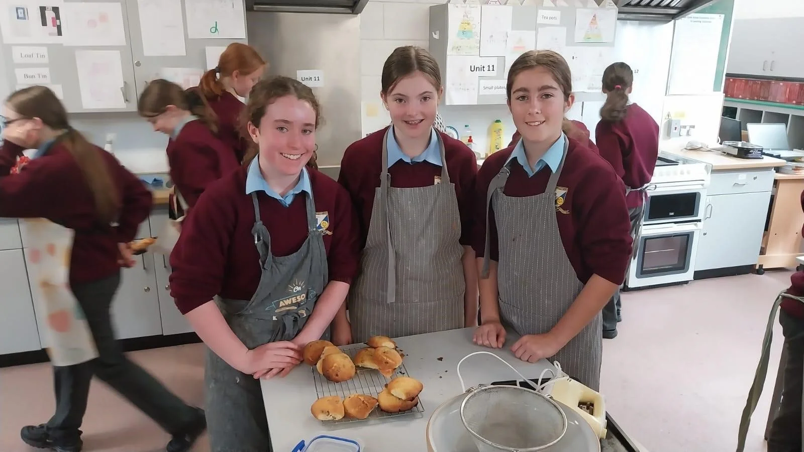Refurbishment of Home Economics Room Completed!