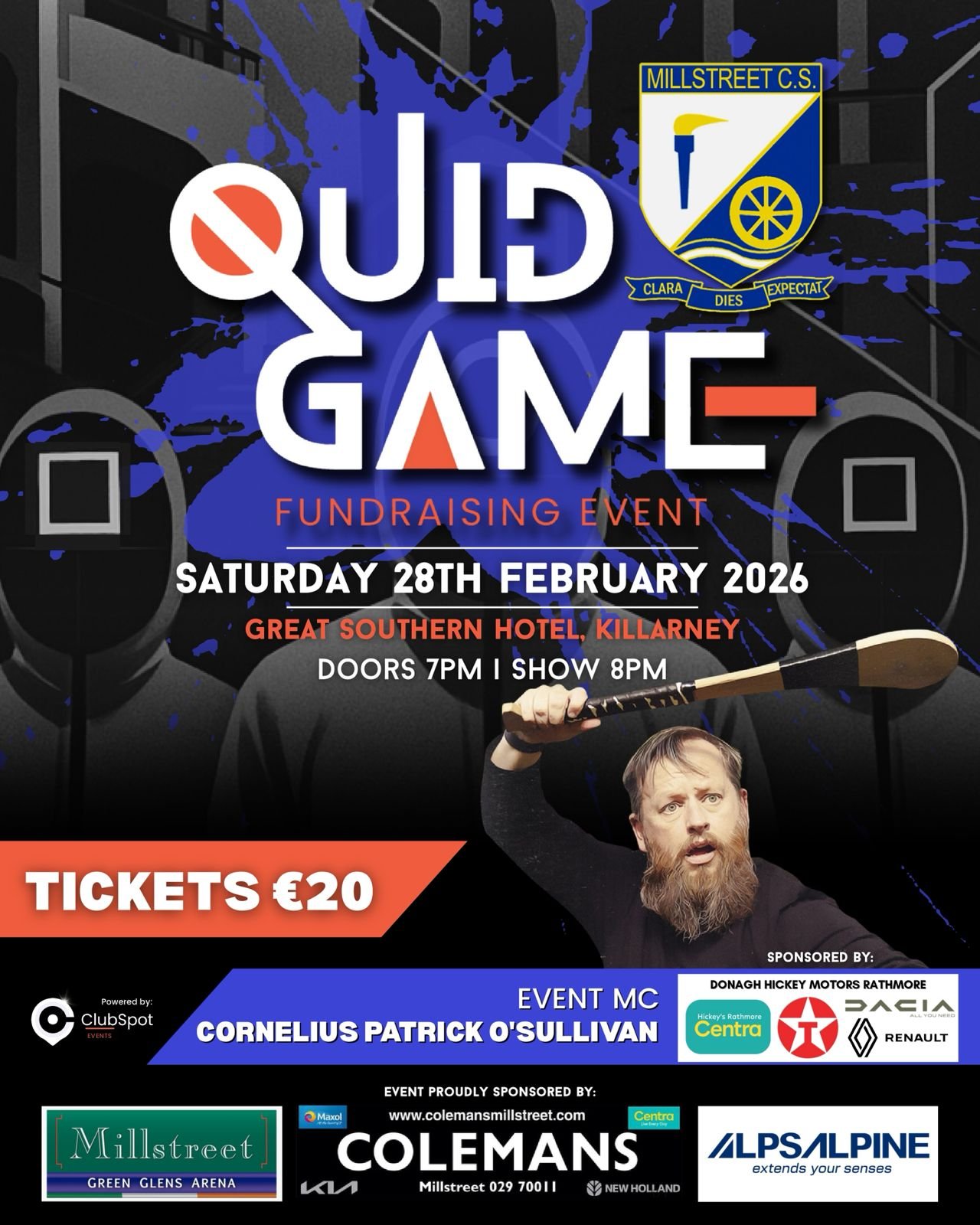 “Quid Games Fundraiser Set to Bring Community Together in Killarney This Saturday”