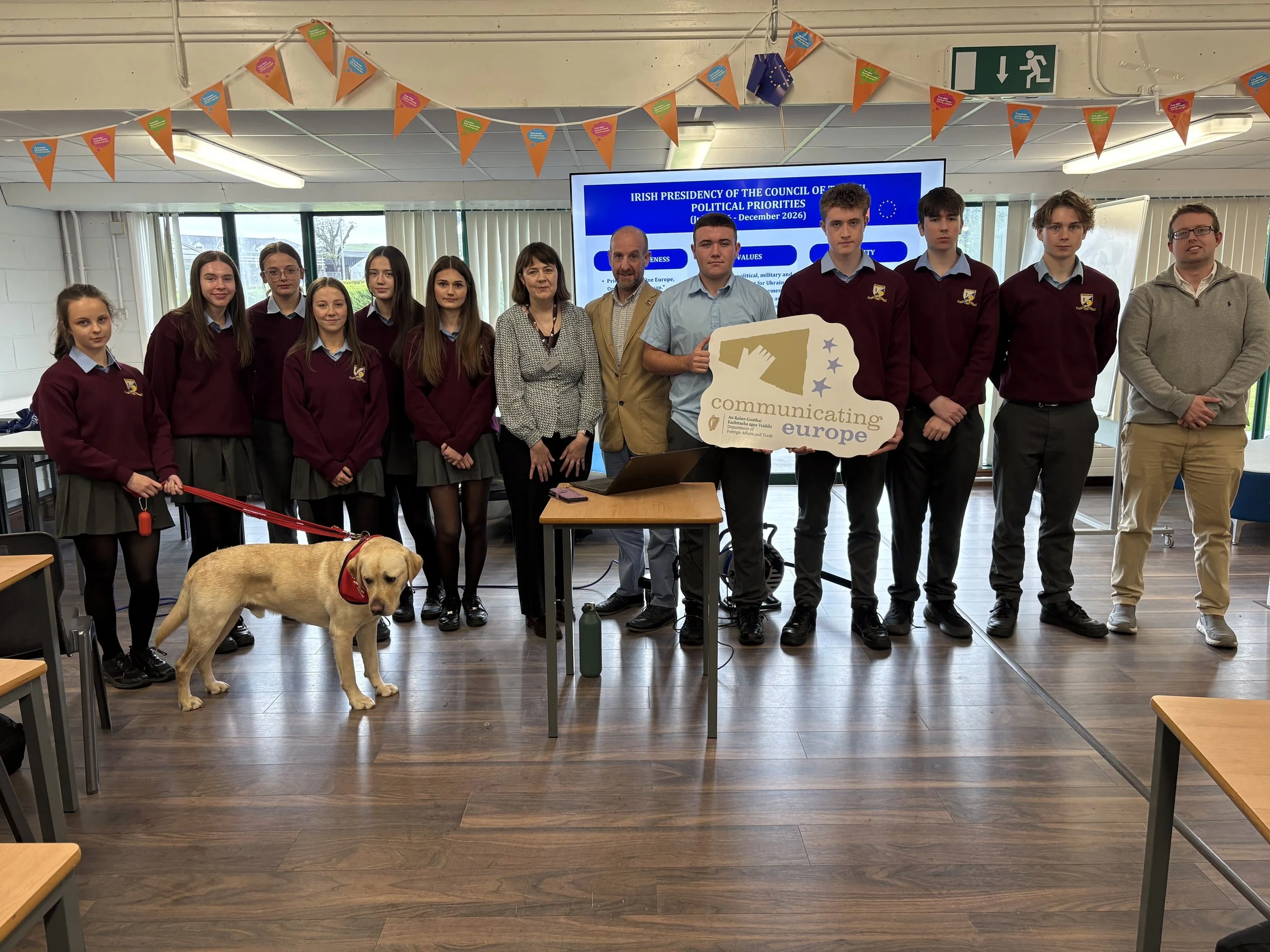 TY Students Take Part in Communicating Europe Initiative