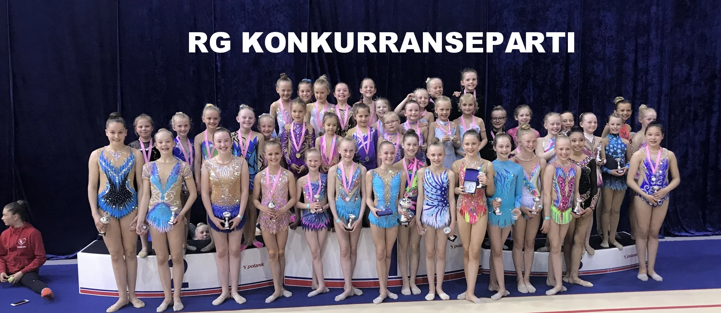 RG- konkurranseparti. Inntak hver høst. Kontakt vår hovedtrener, Cathrine for mer info, eller ved interesse.