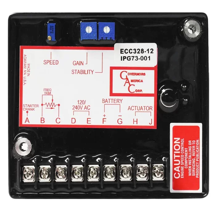 ECC328-12 Isochronous Operation / No MSP Needed - Uses Genset Frequency