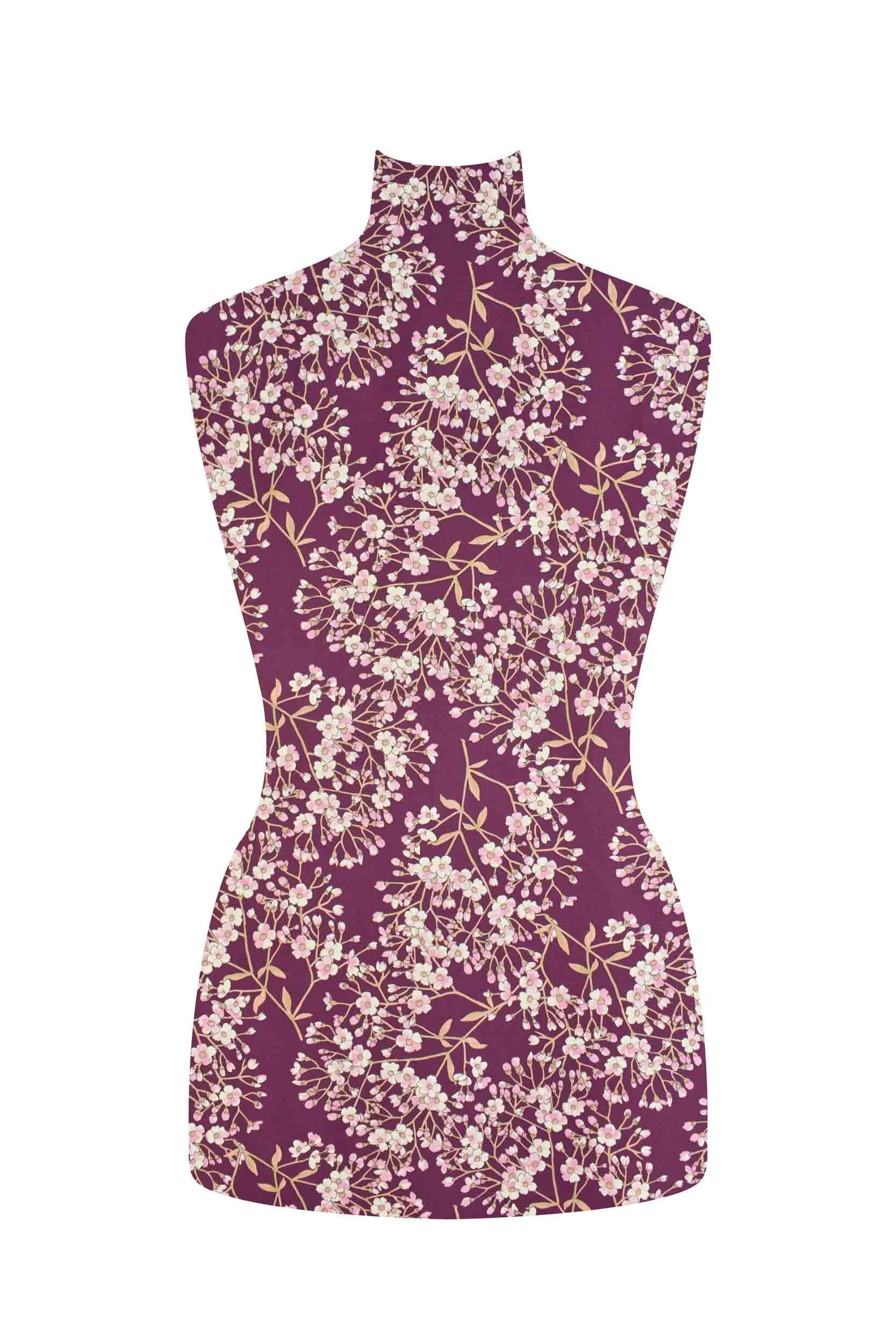 Floraison - Burgundy
