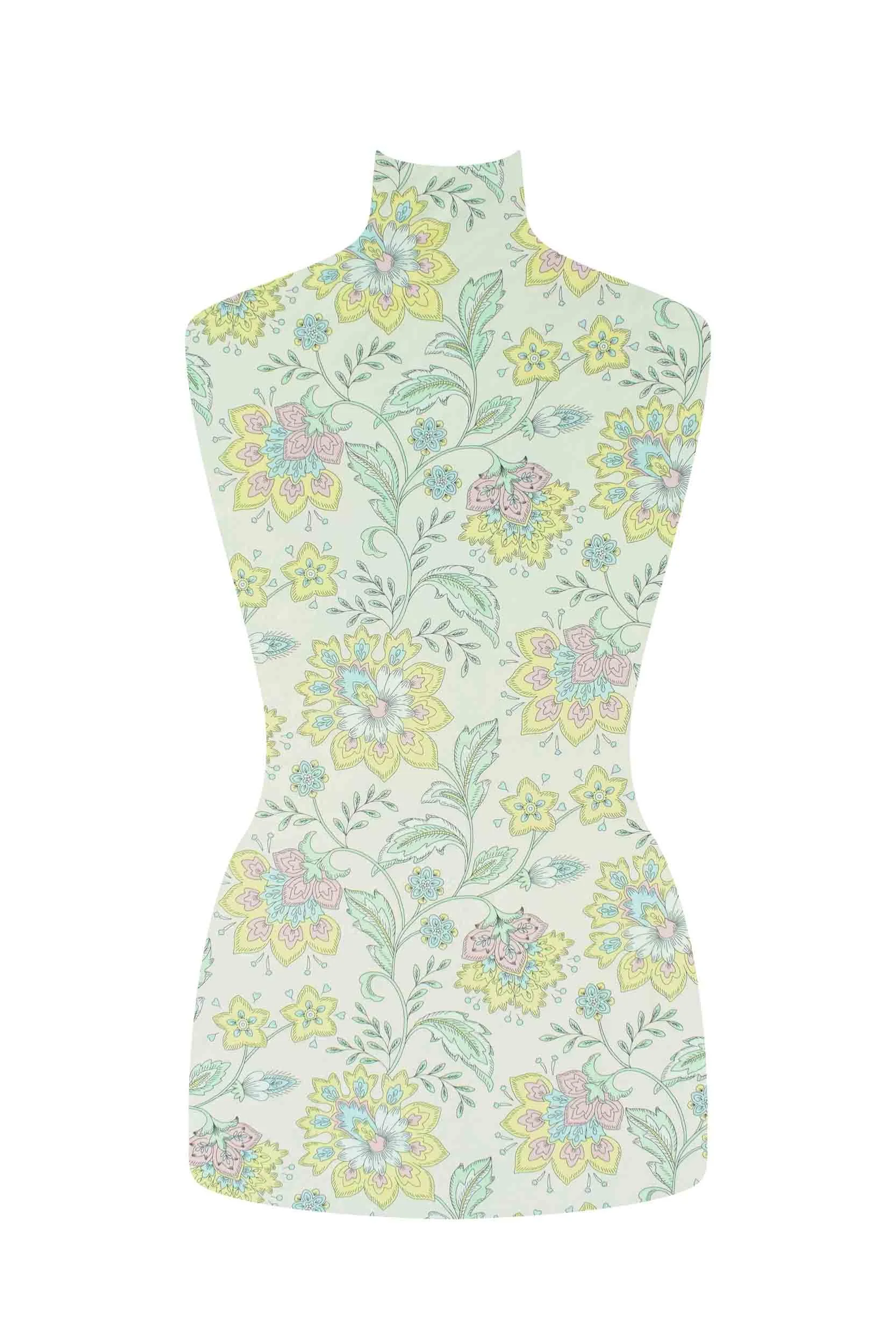 storrs london dress fabric rufford aqua