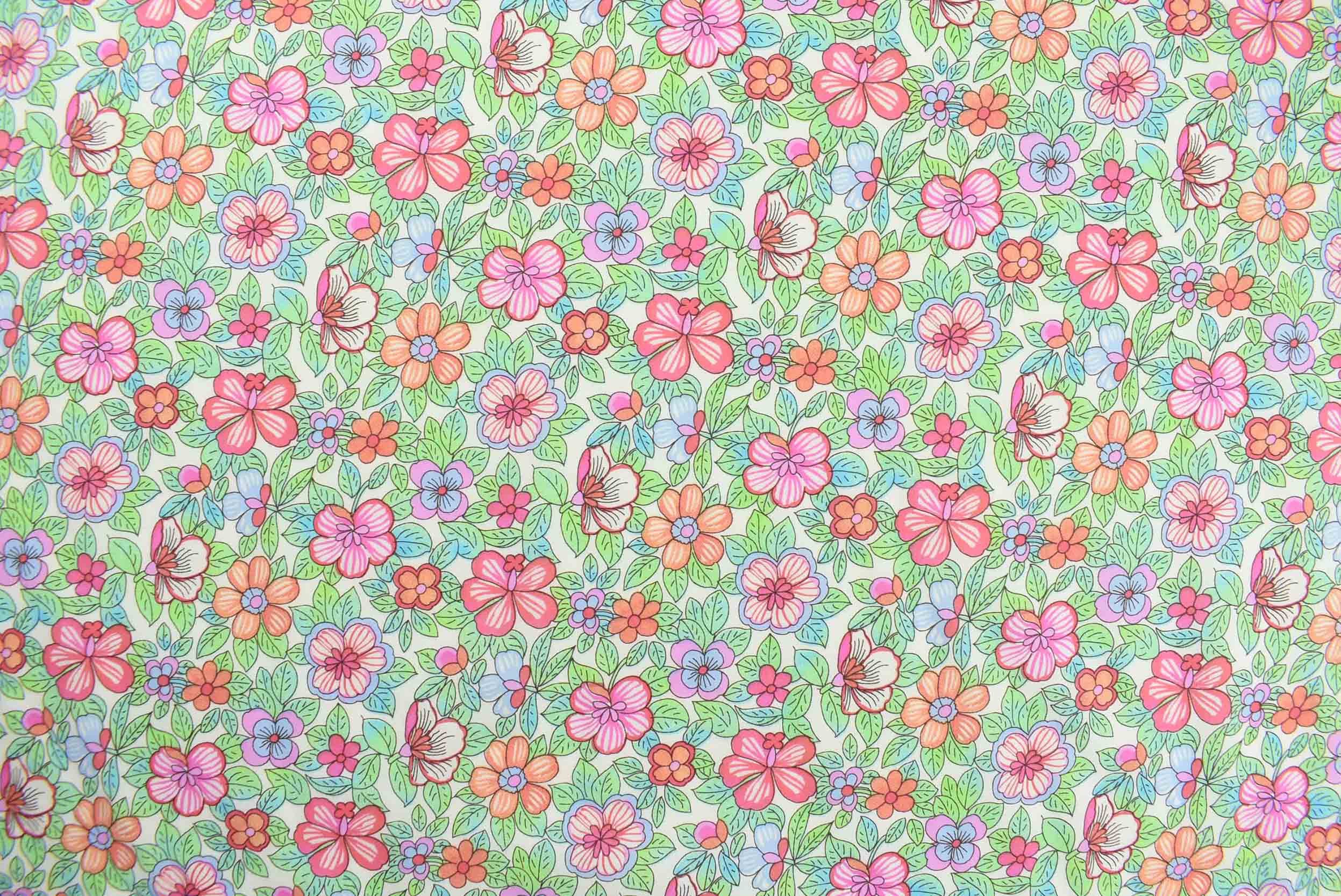 storrs london dress fabric milla green multi
