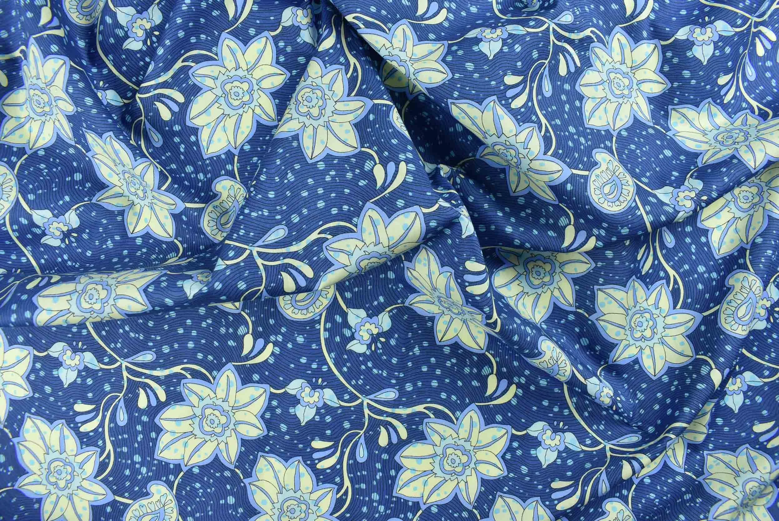 tamsin storrs london blue dress fabric