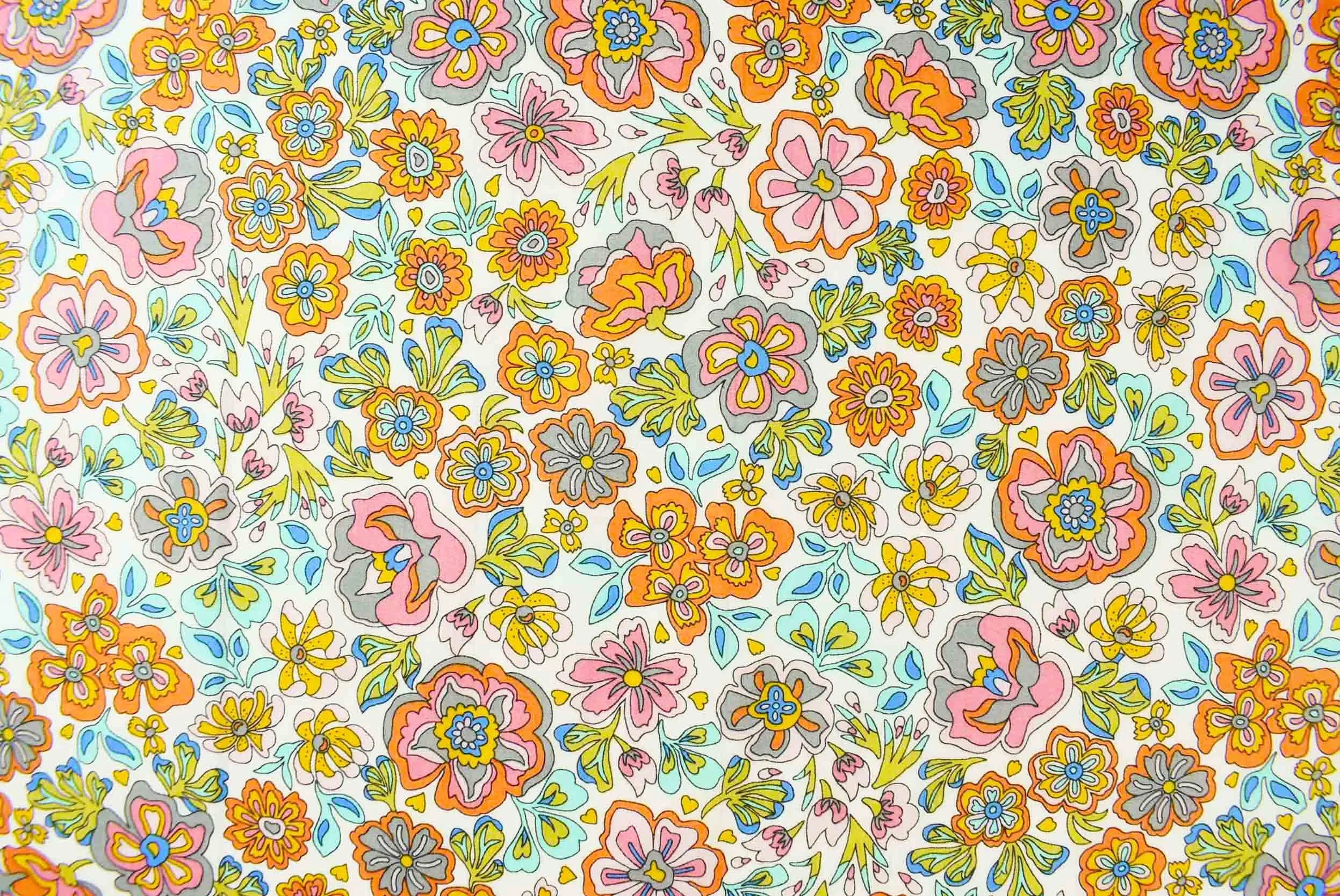 storrs london dress fabric wray cream multi