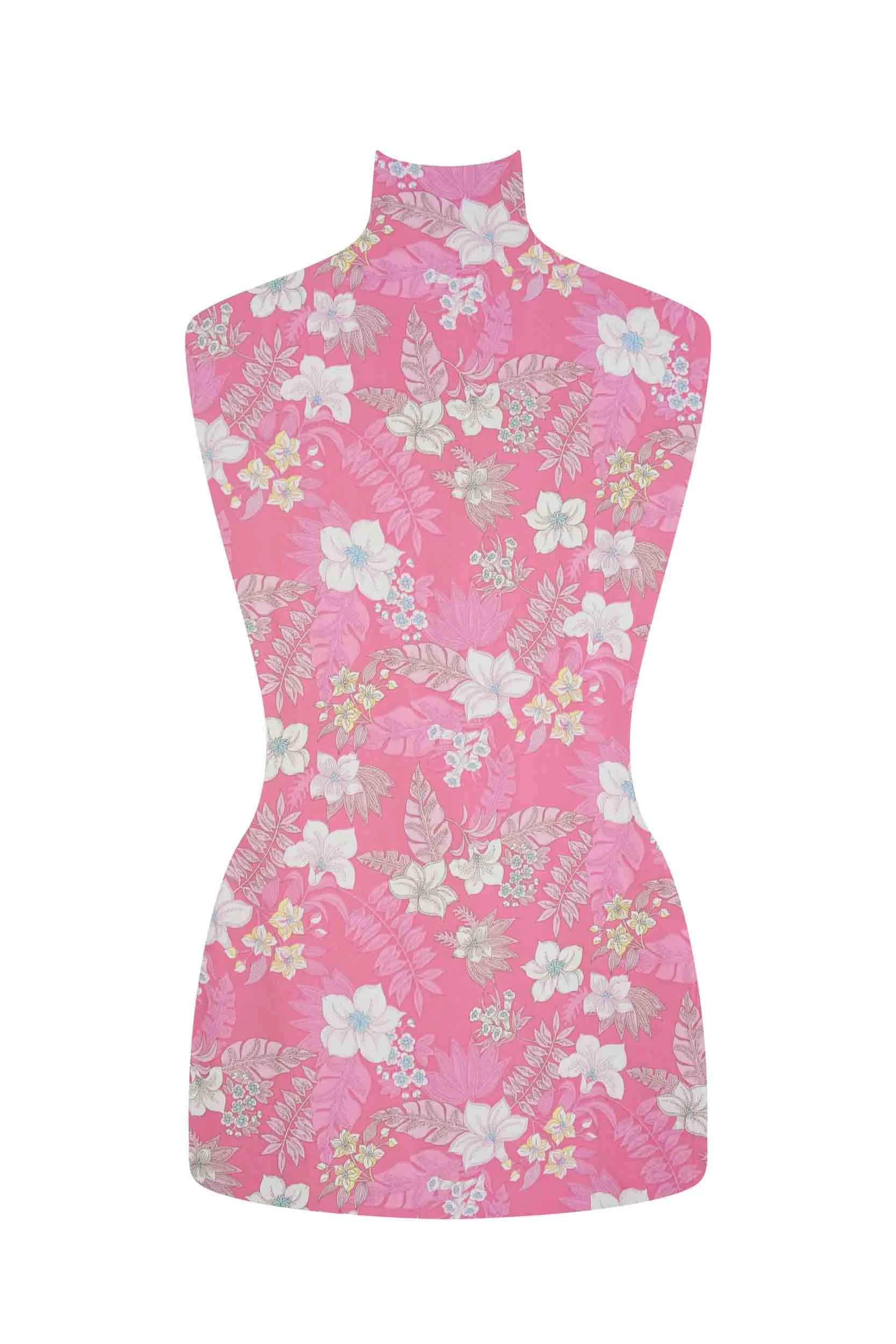 storrs london dress fabric parkamoor pink