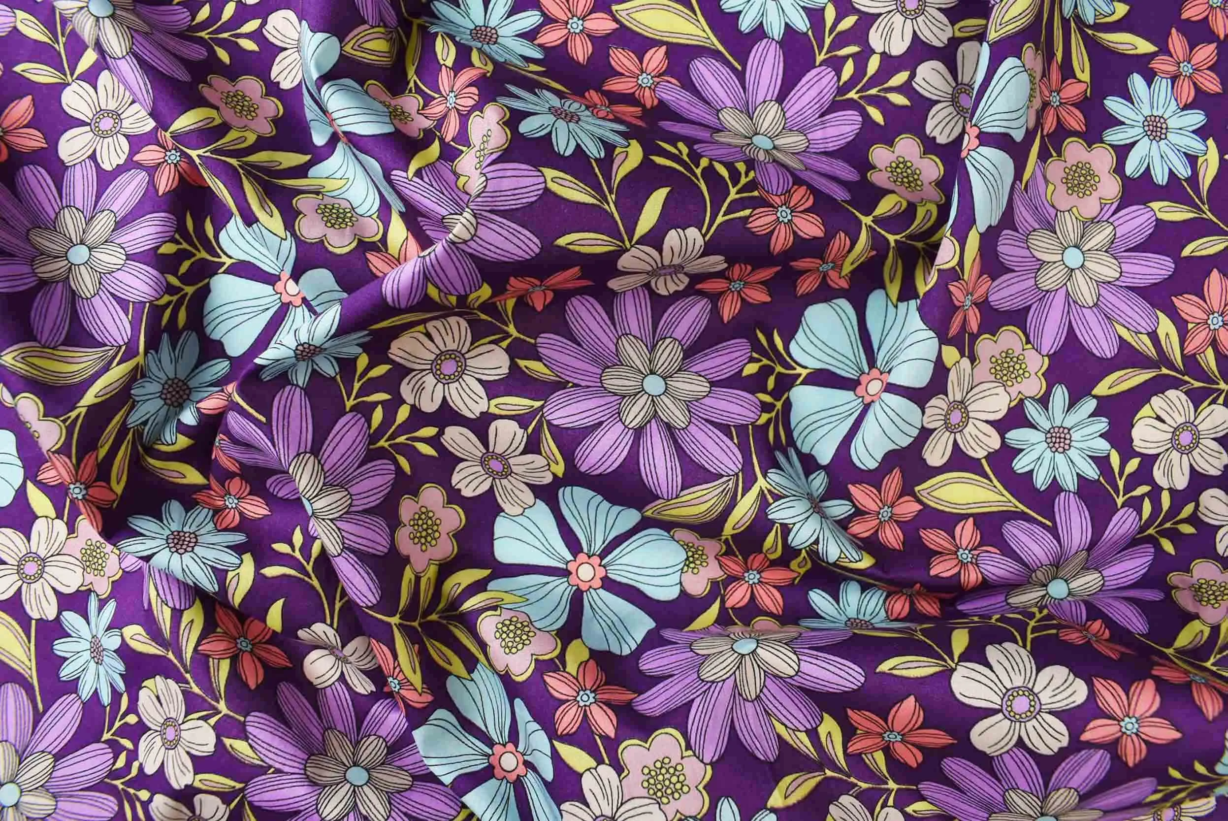 storrs london dress fabric penrose purple