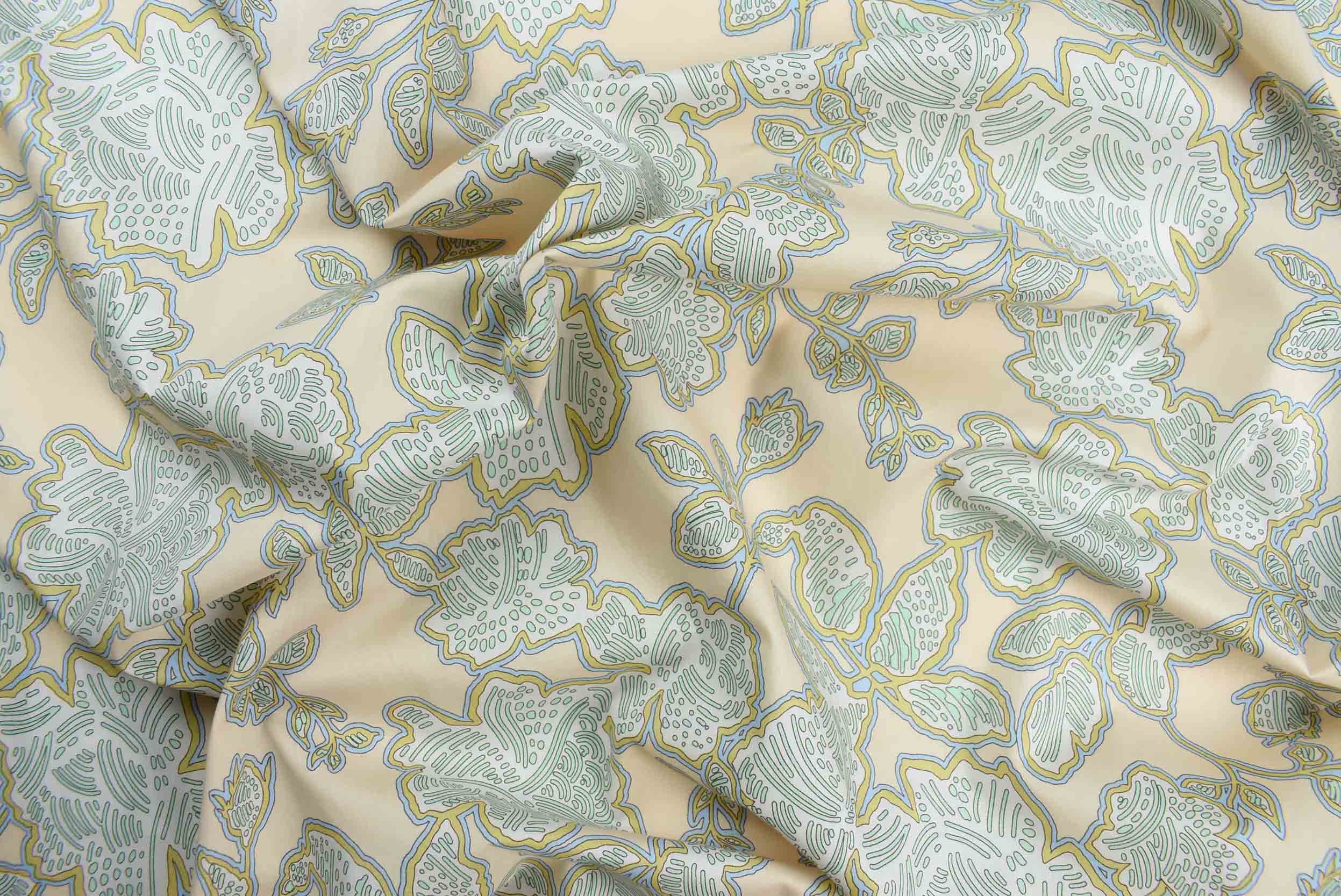 phoebe dress fabric storrs london pink and blue