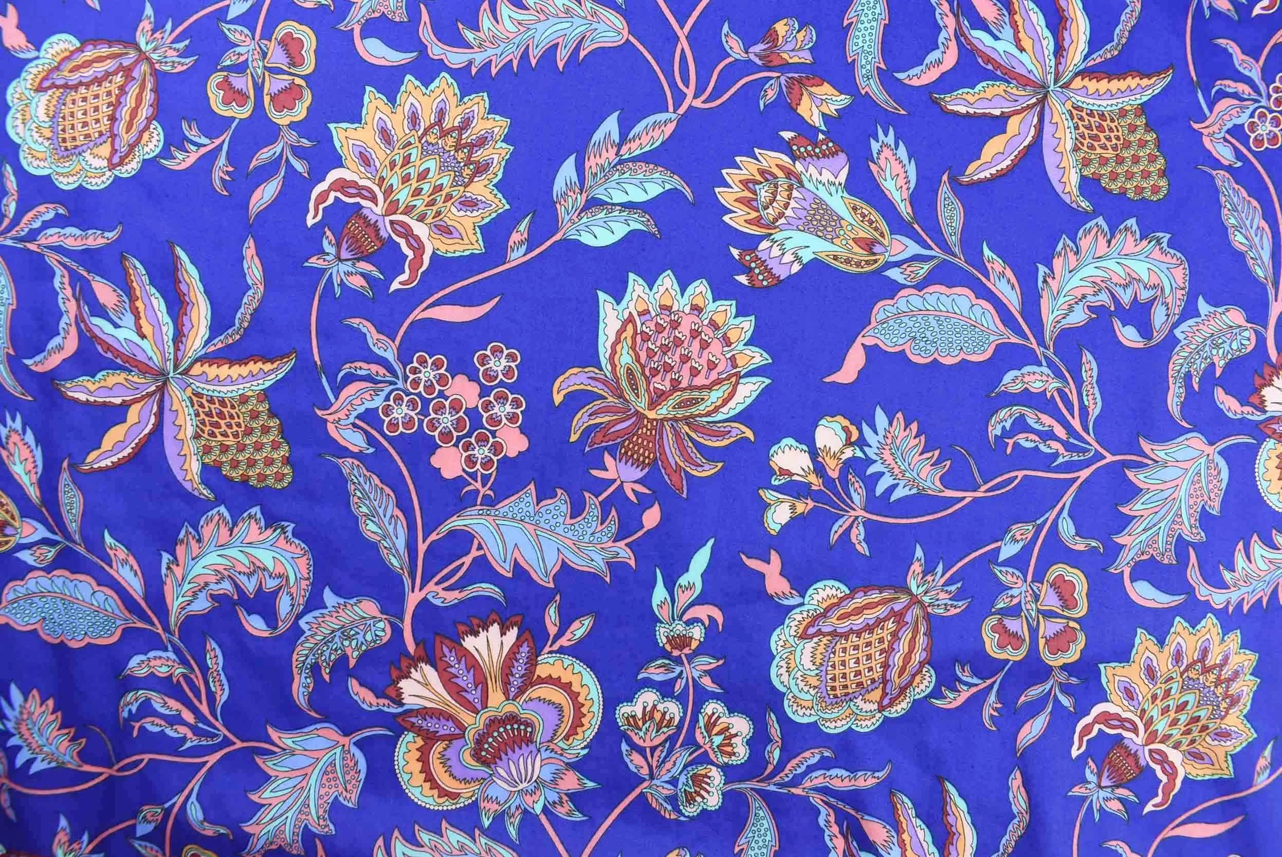 storrs london dress fabric enrico blue