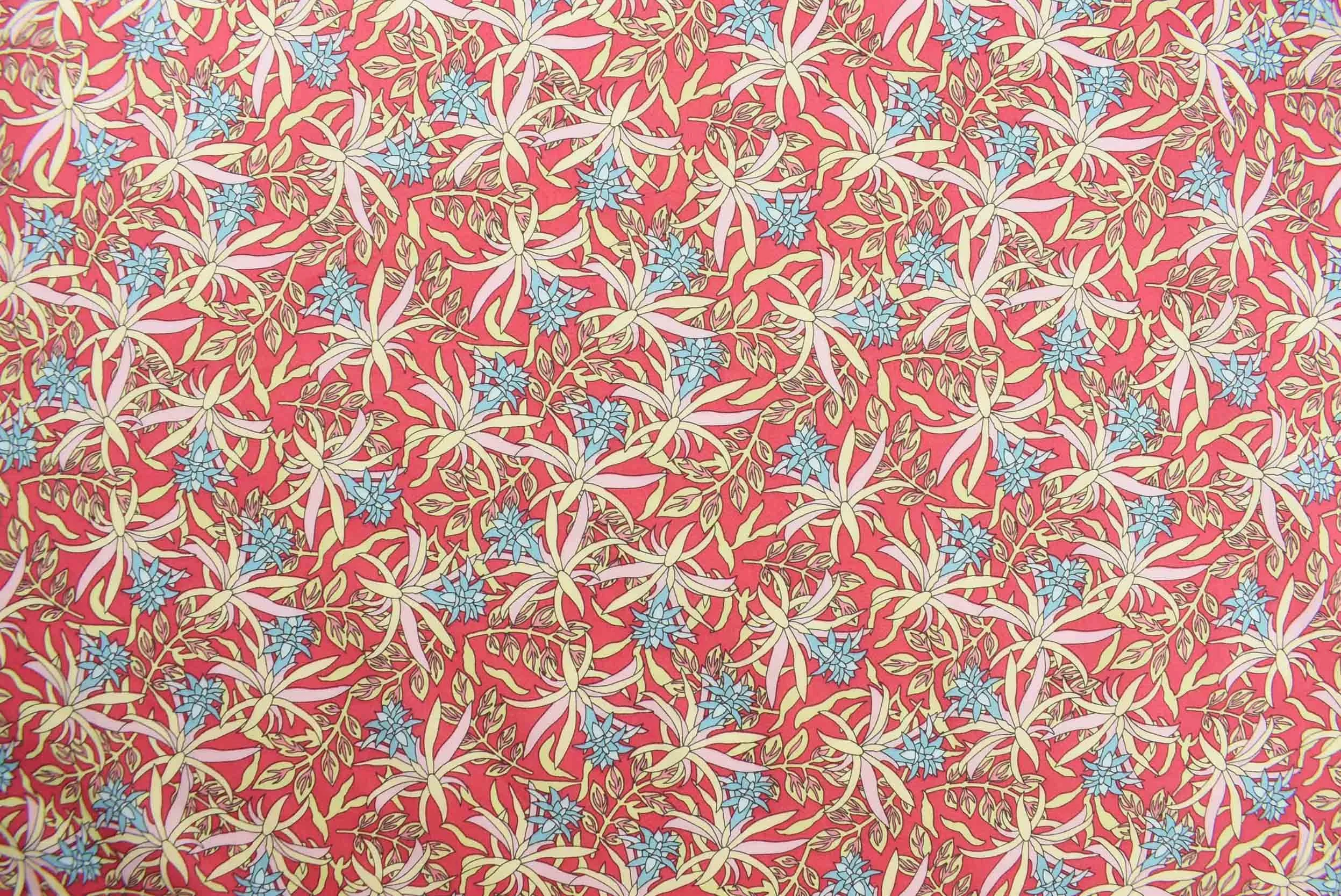 storrs london dress fabric etive red